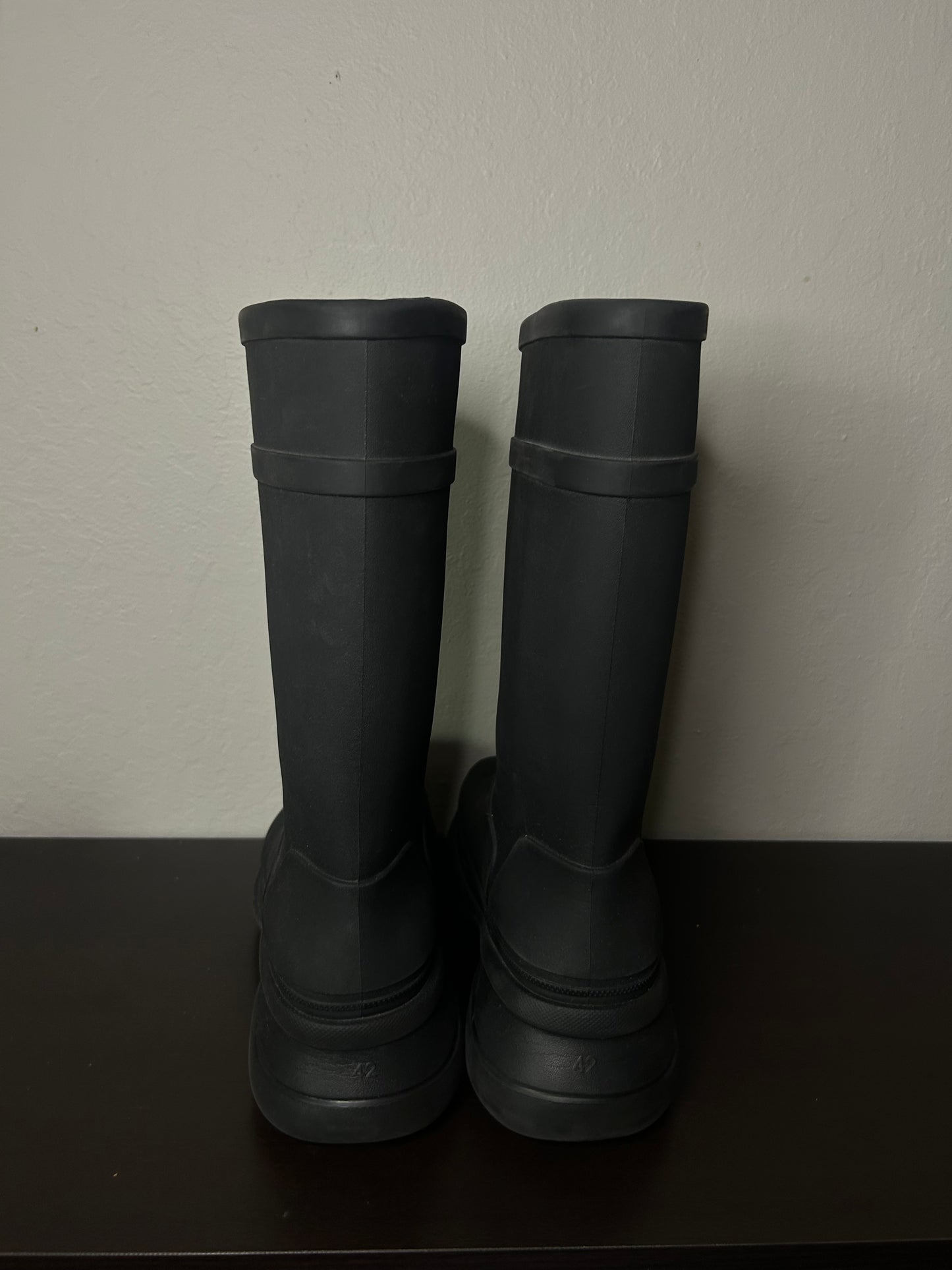 Balenciaga Black Croc Boot