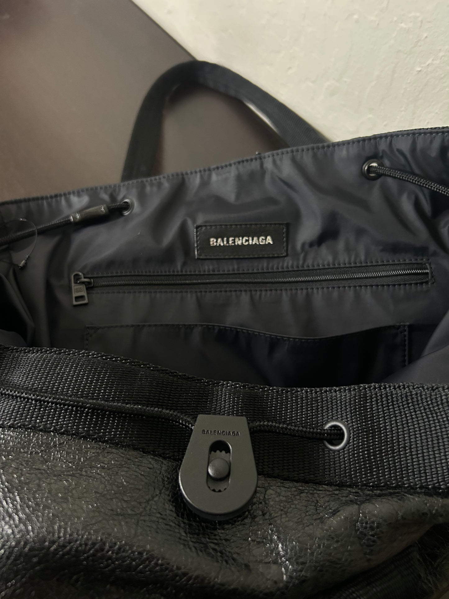 Balenciaga Army Leather Tote Bag