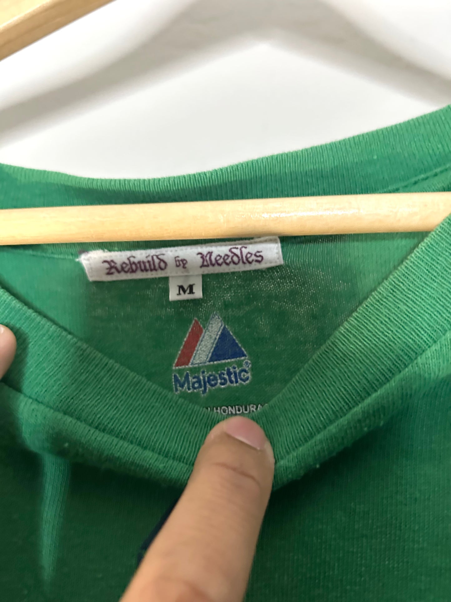 Needles Rebuild Baseball Tee