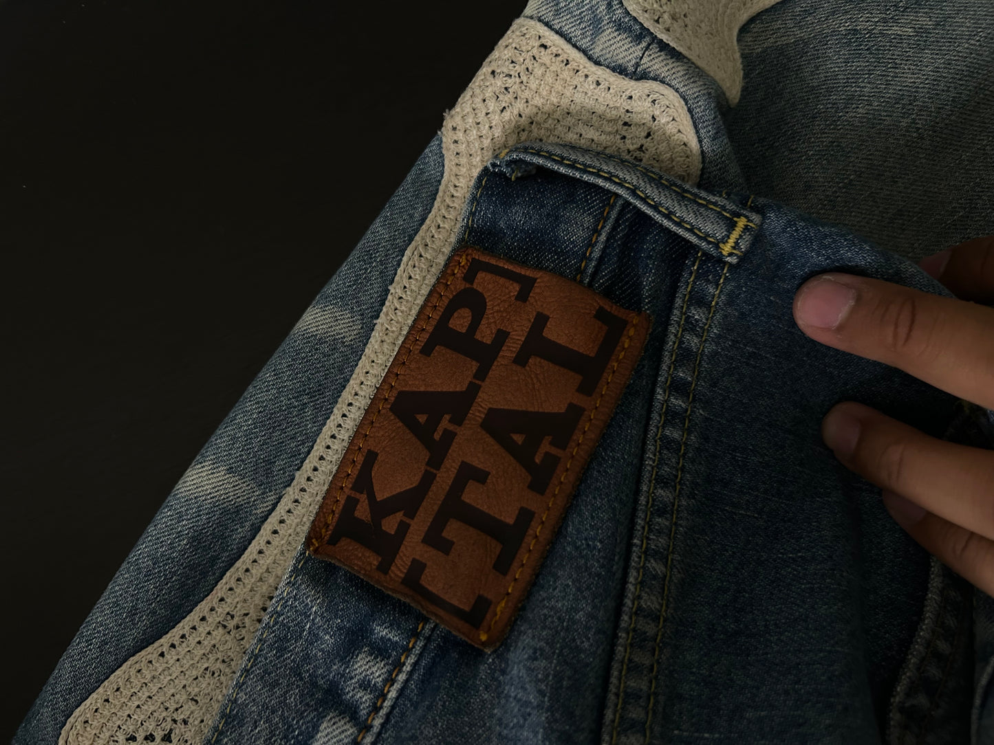 Kapital Blue Bone Shorts