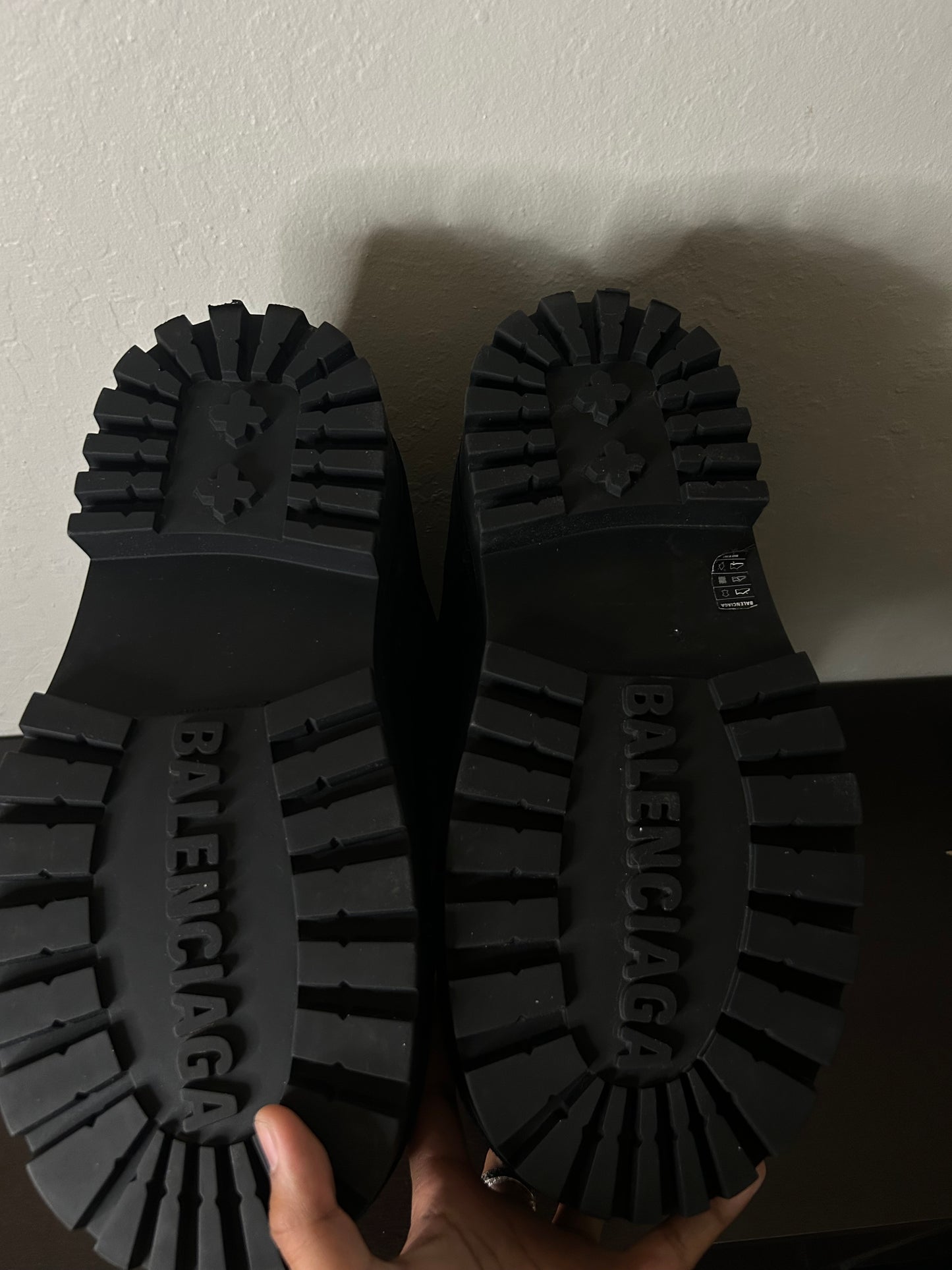 Balenciaga Black Alaska Fur Boots