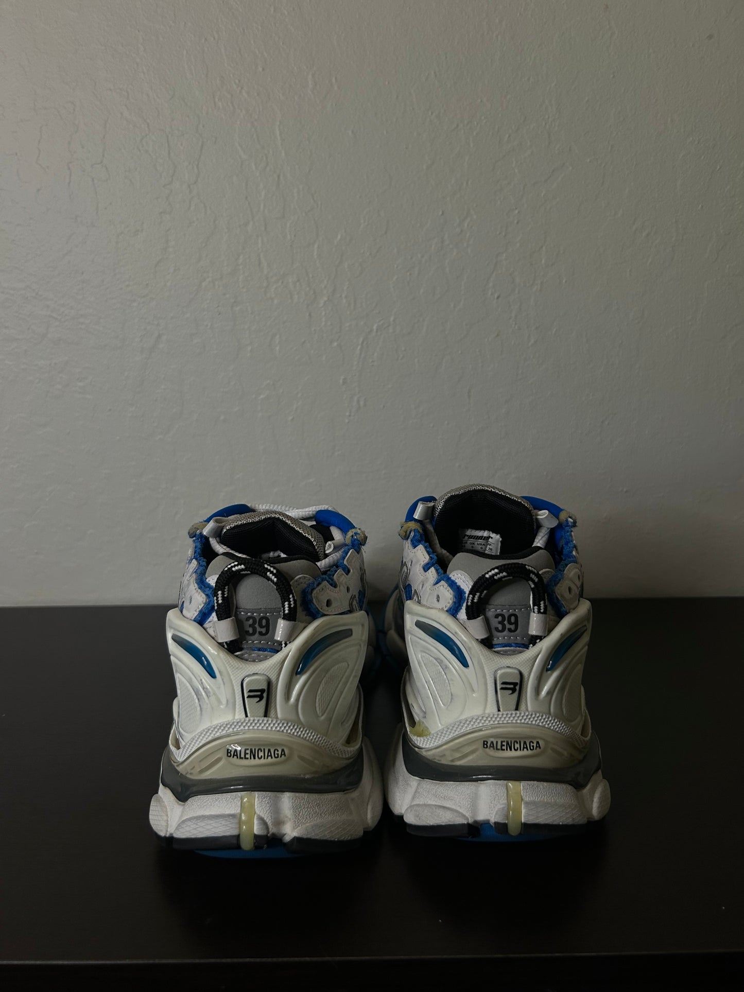 Balenciaga Blue And White Runner