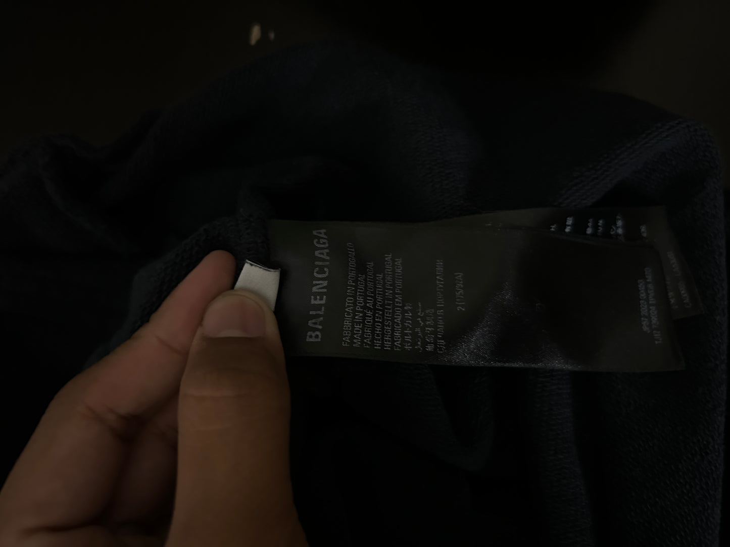 Balenciaga 3B Sporty Icon Hoodir