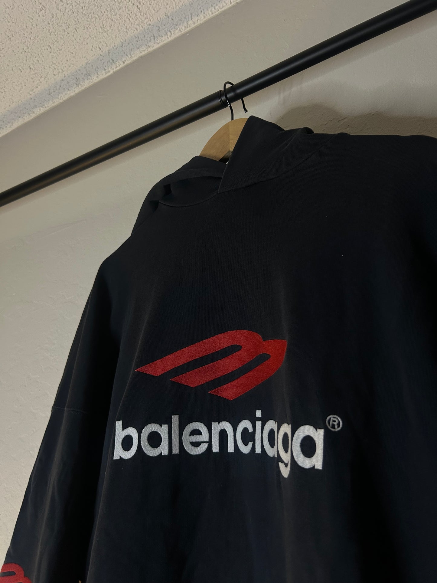 Balenciaga 3B Sporty Icon Hoodir