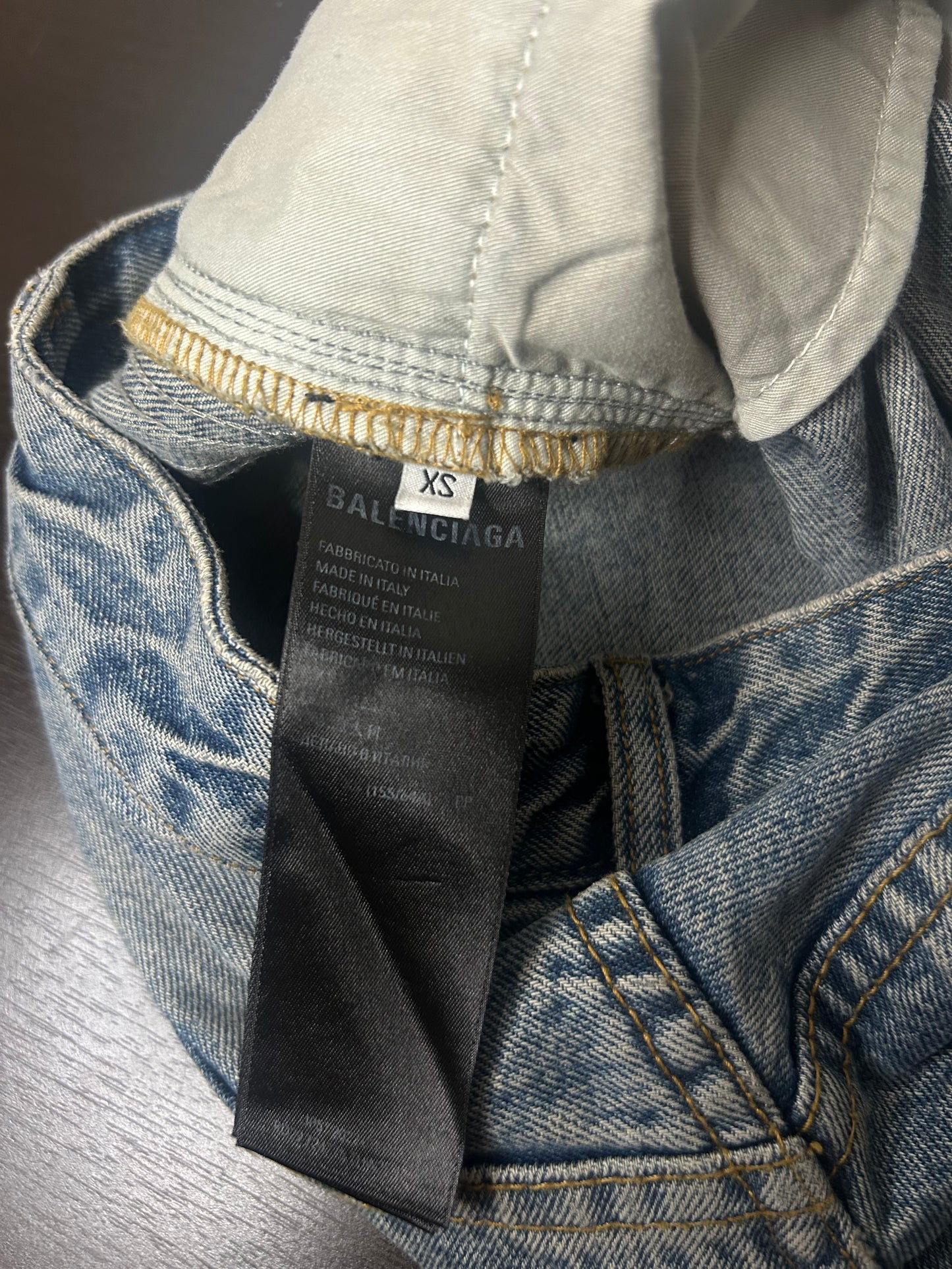 Balenciaga Adidas Three Stripe Jeans