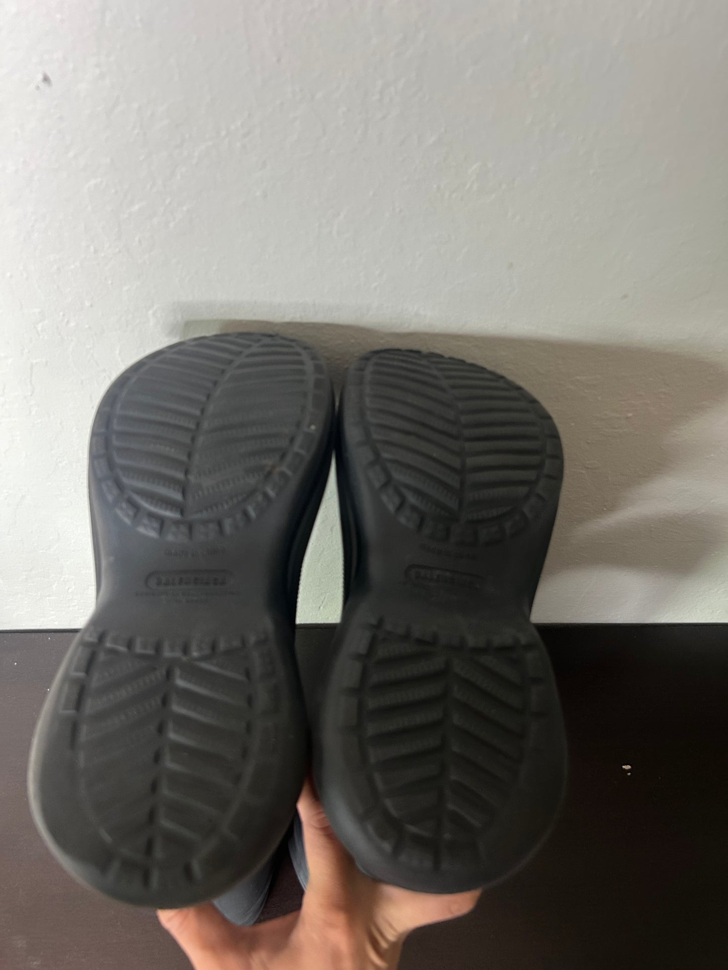 Balenciaga Black Croc Boot