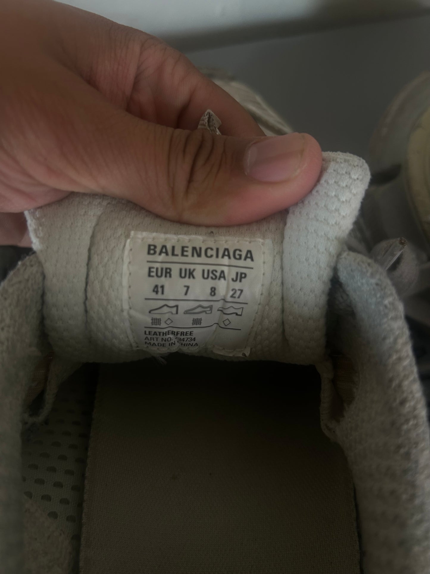 Balenciaga Beige 3XL Sneakers