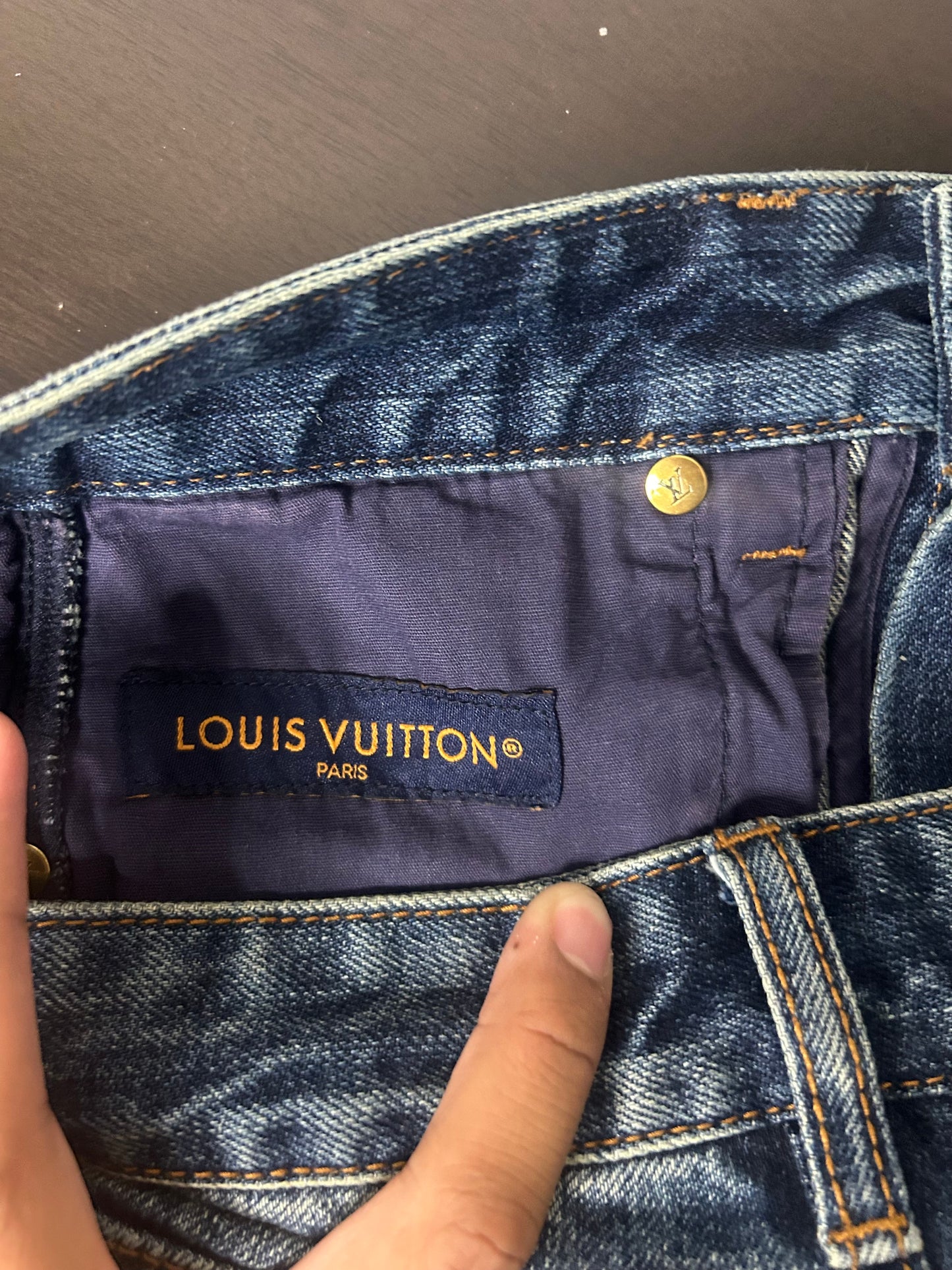 Louis Vuitton Wavy Baggy Denim