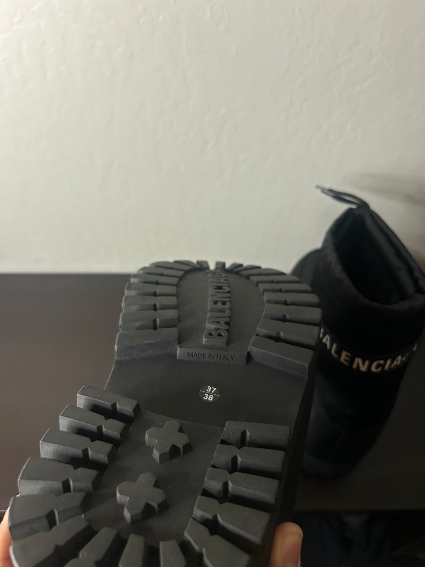 Balenciaga Black Alaska Ski Boots
