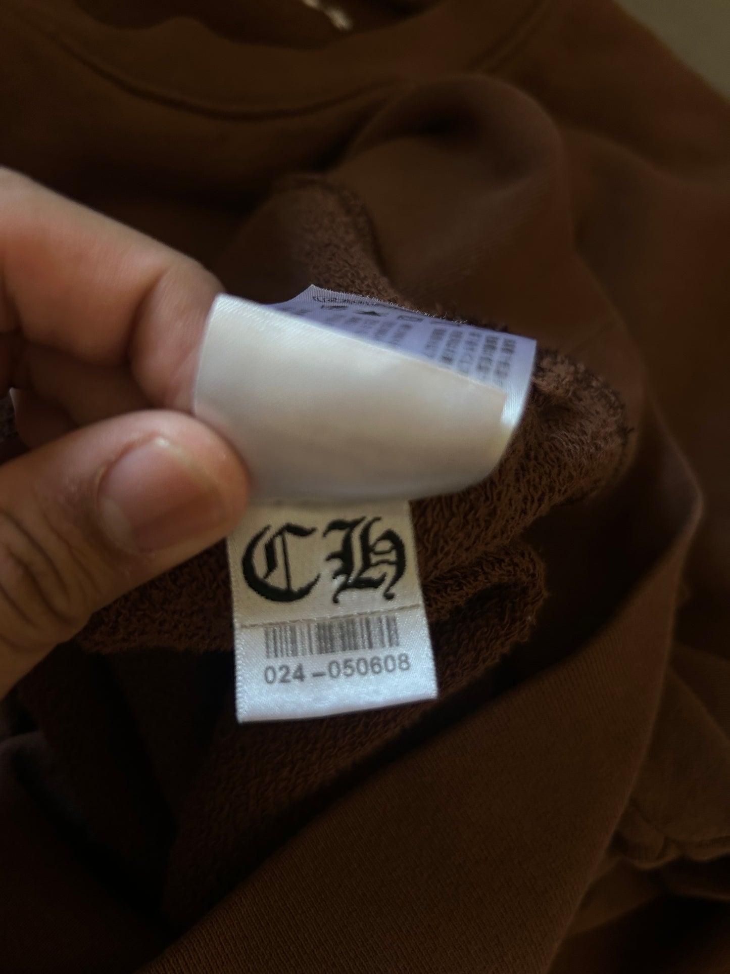 Chrome Hearts Matty Boy Brown Structure Crewneck