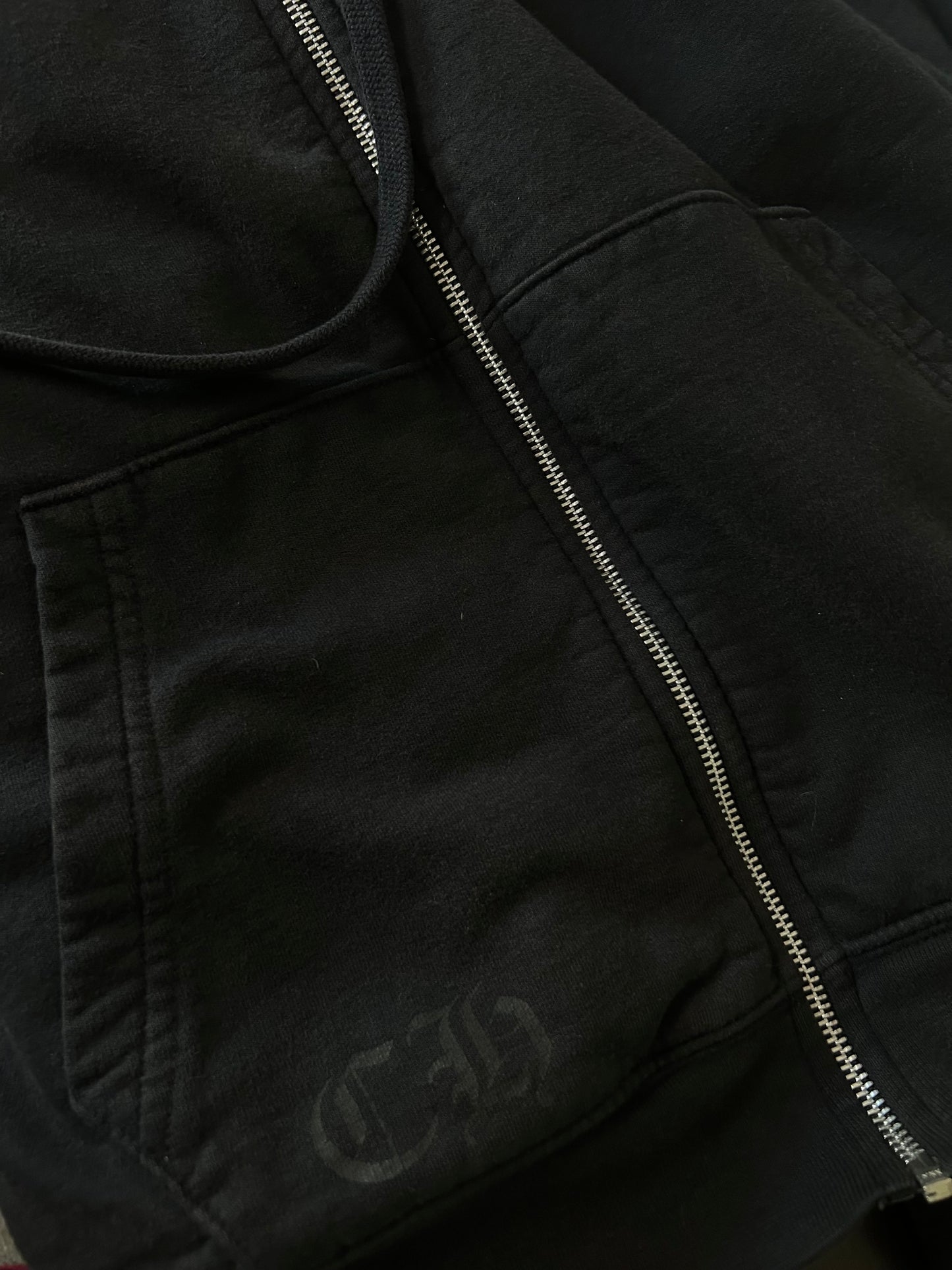 Chrome Hearts T Bar Zip Up Hoodie