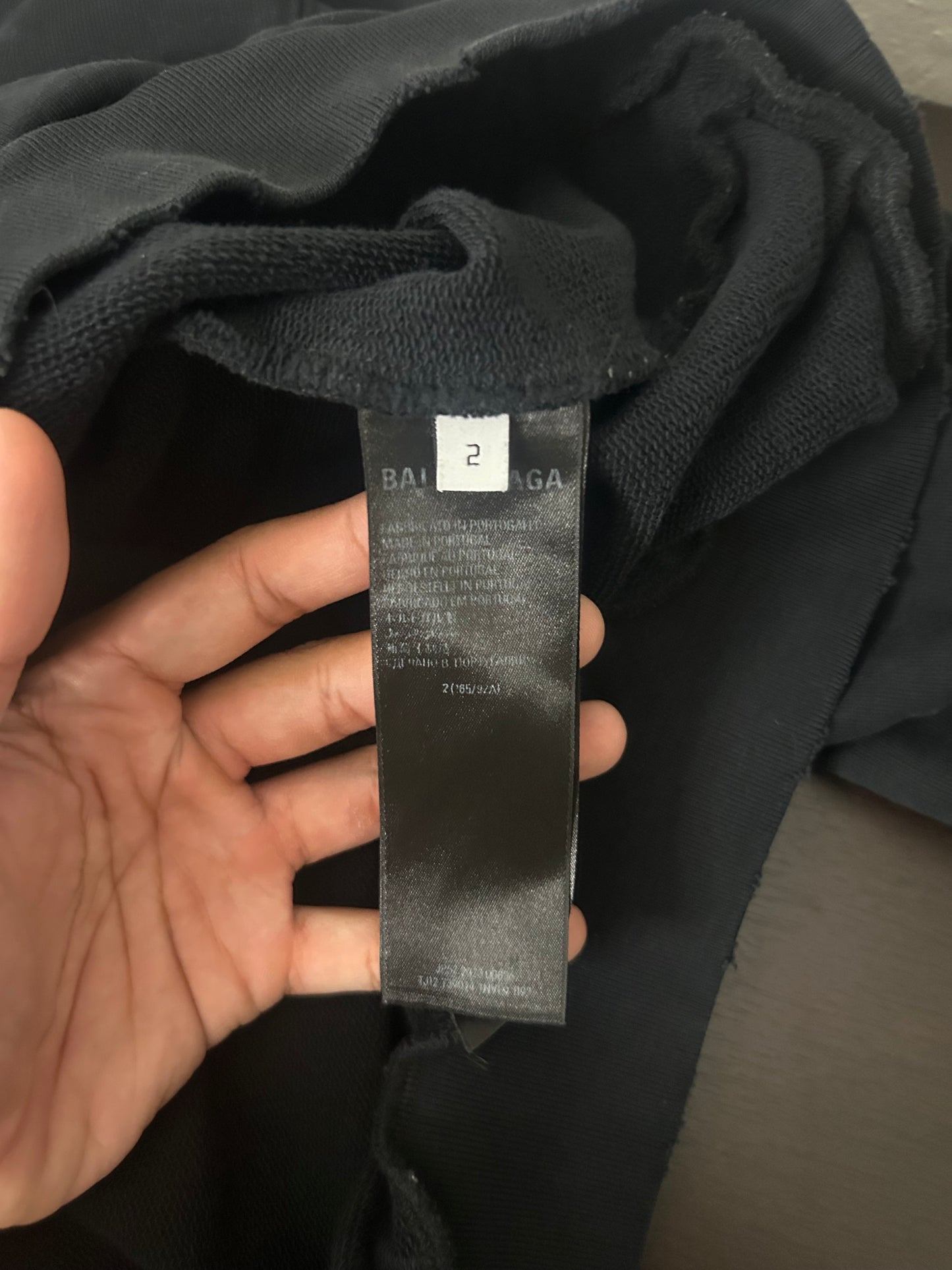 Balenciaga Hand Drawn Camapign Hoodie
