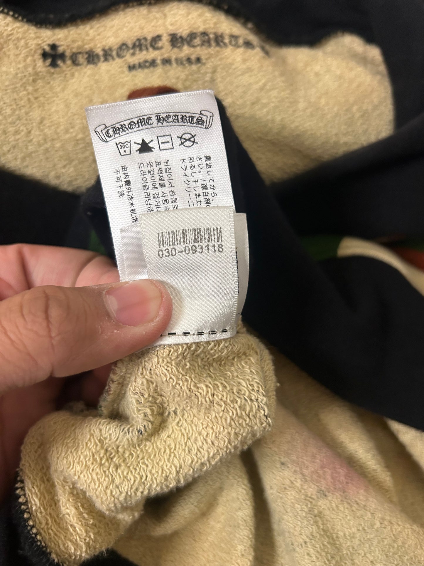 Chrome Hearts Matty Boy Camo Caution Hoodie
