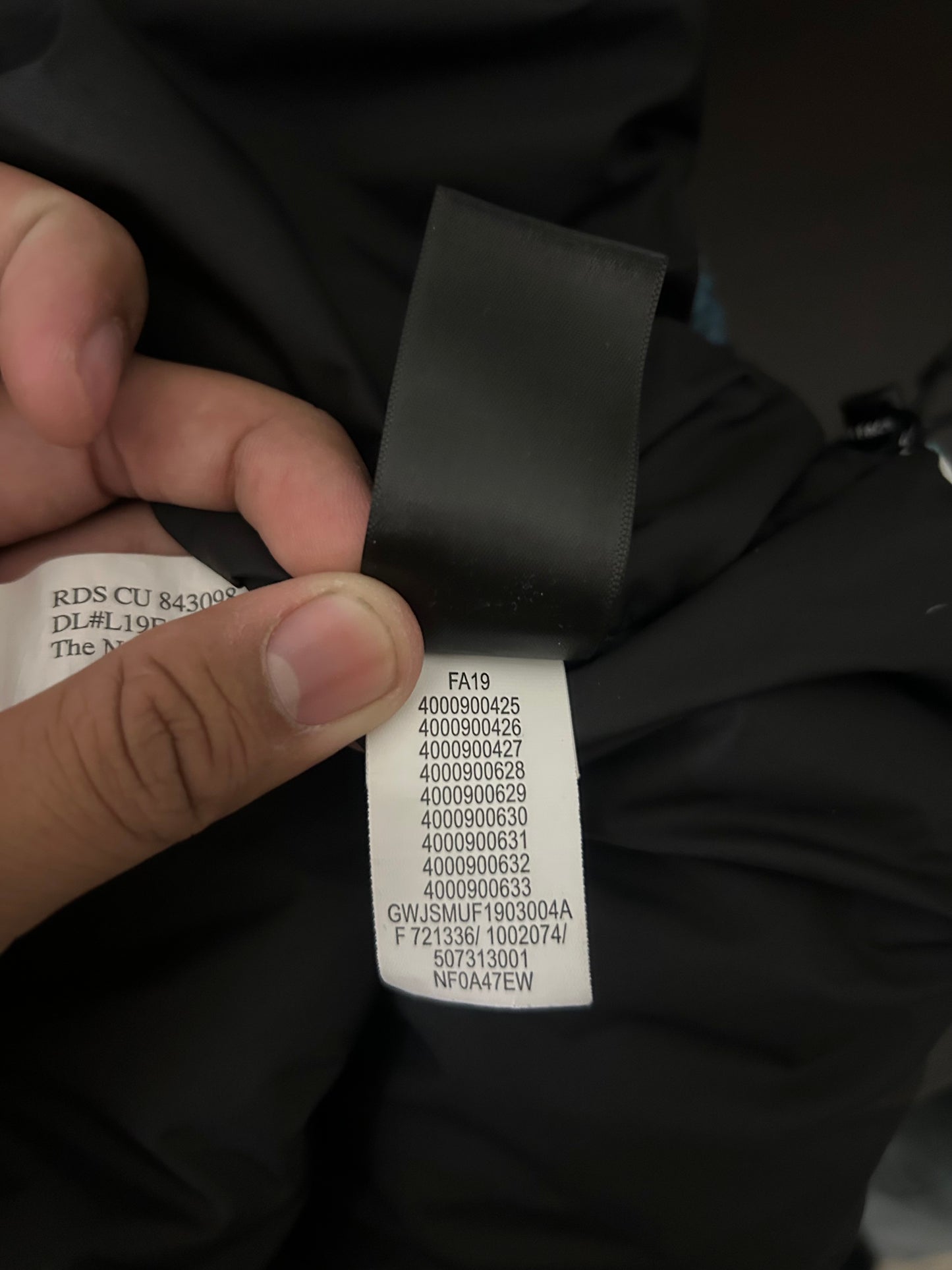 Supreme North Face Black Liberty Nupste