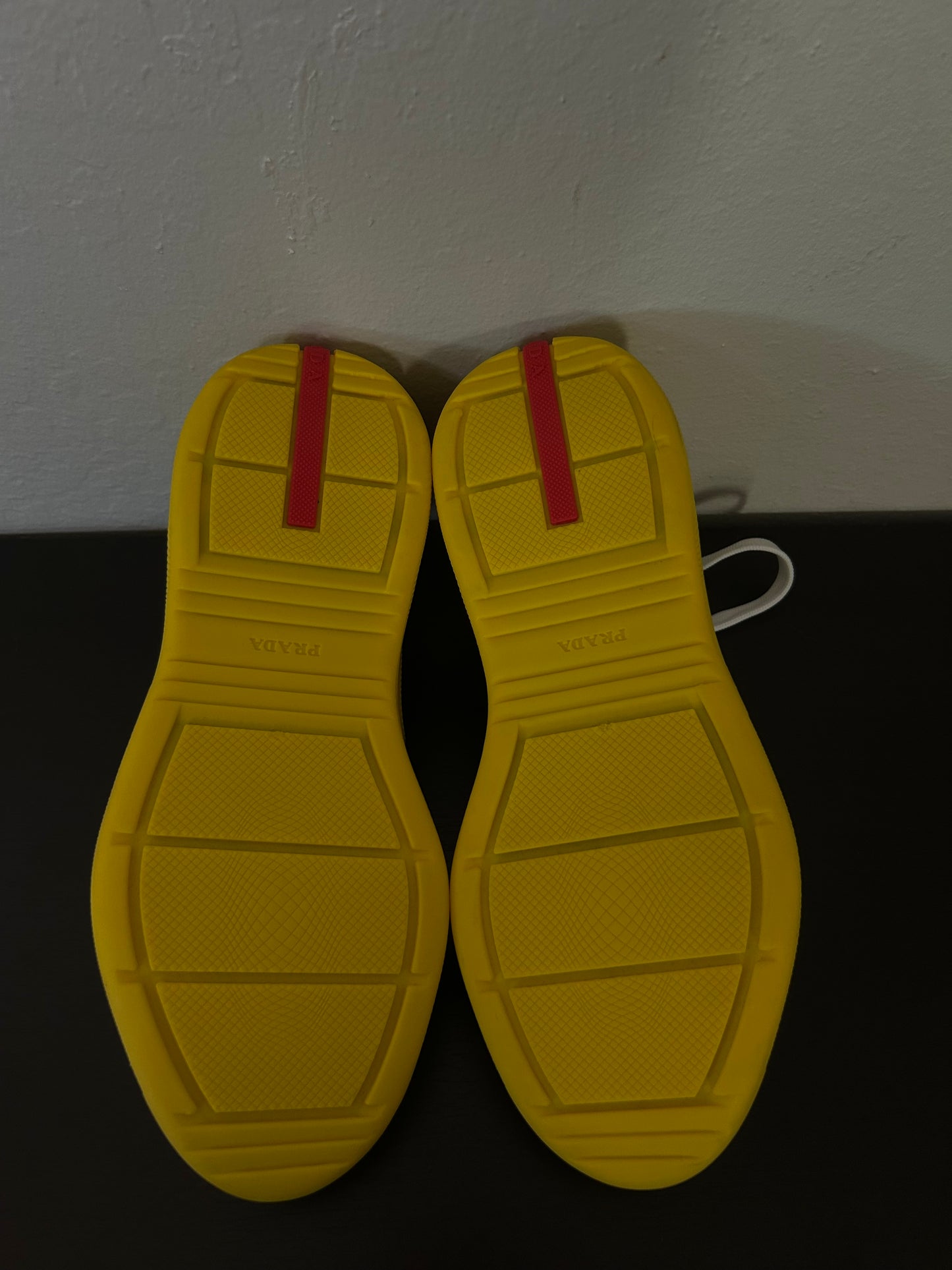 Prada Yellow Rubber American Cups