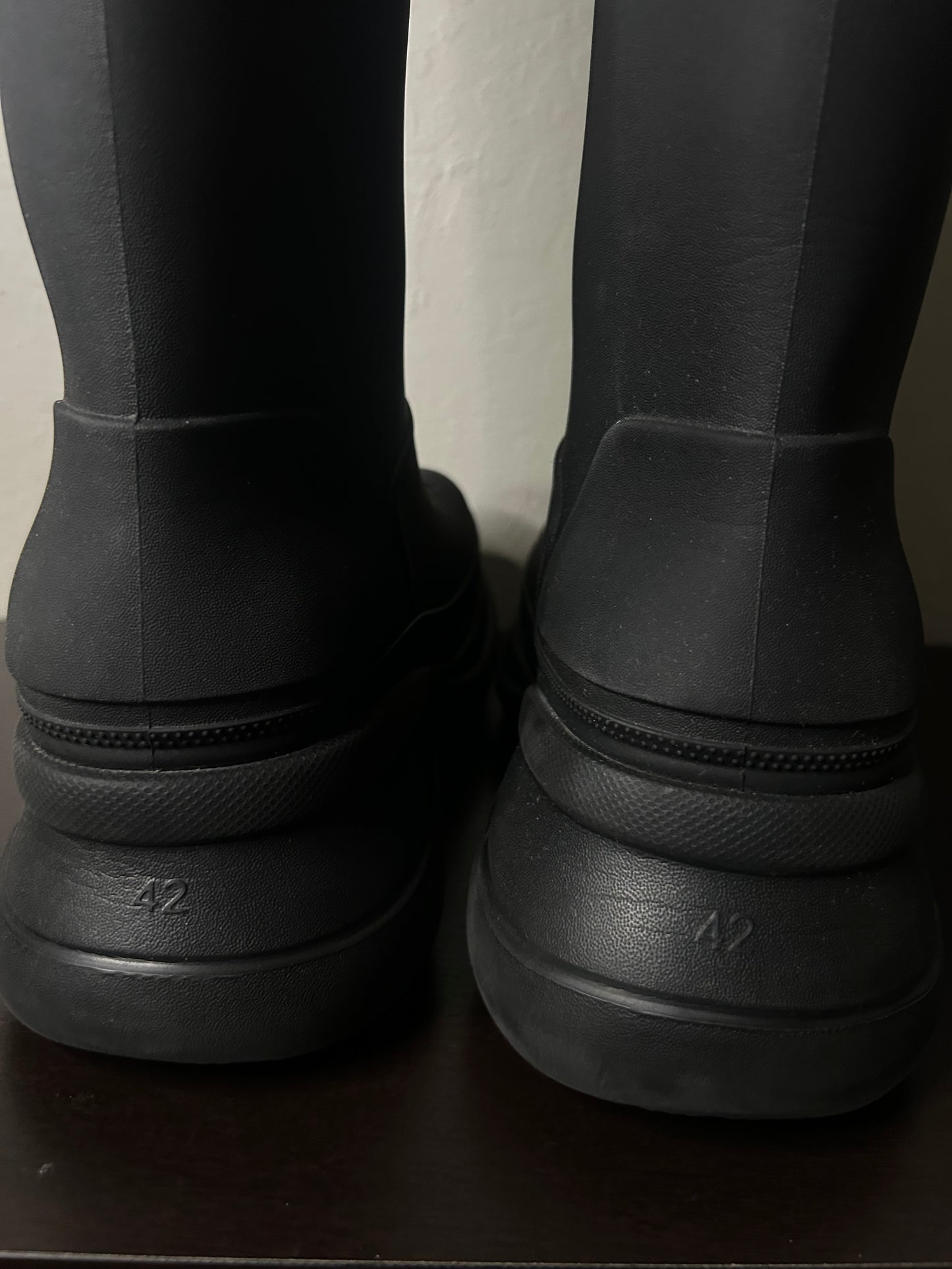 Balenciaga Black Croc Boot