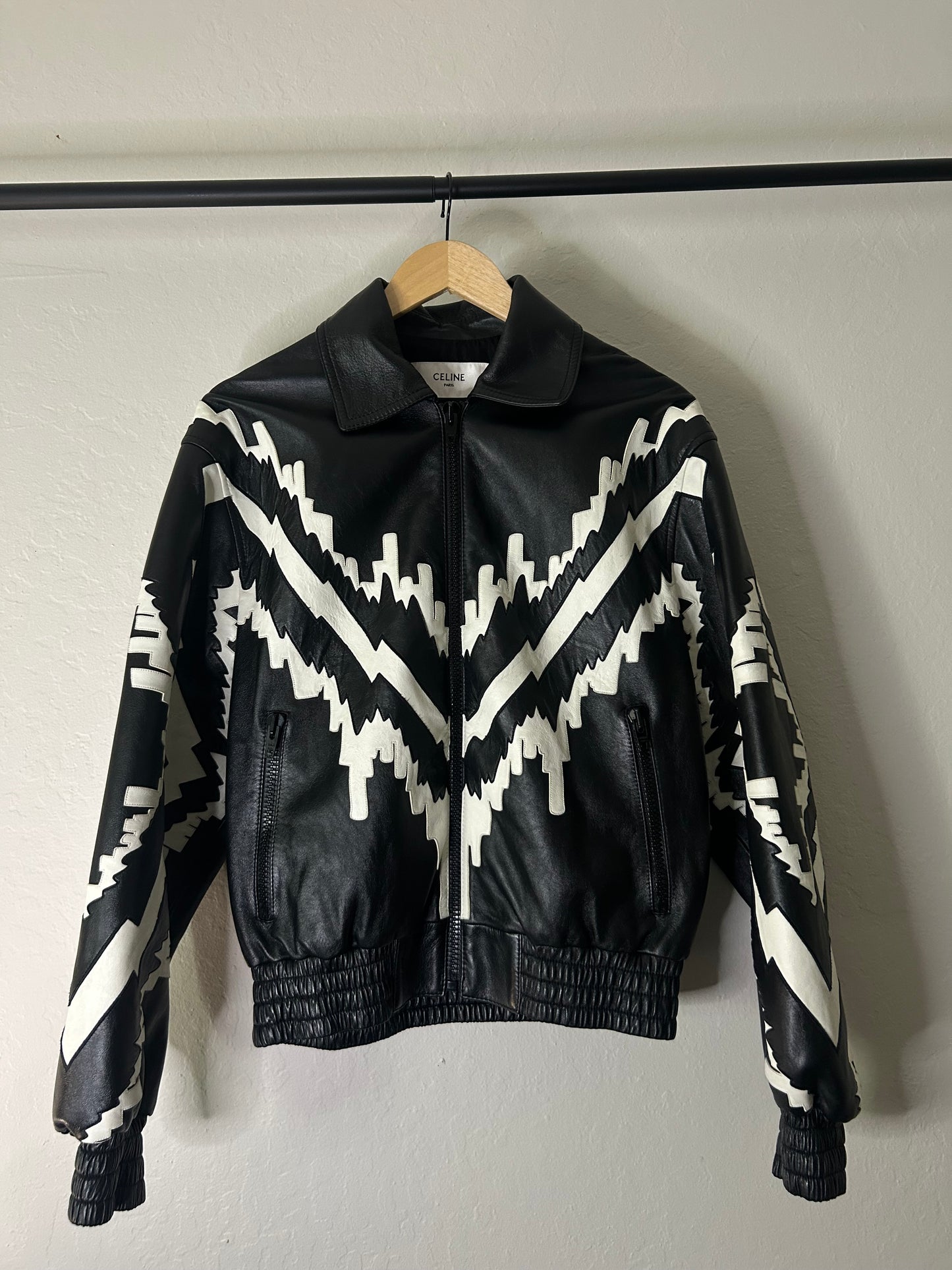 Celine Lambskin Runway Jacket