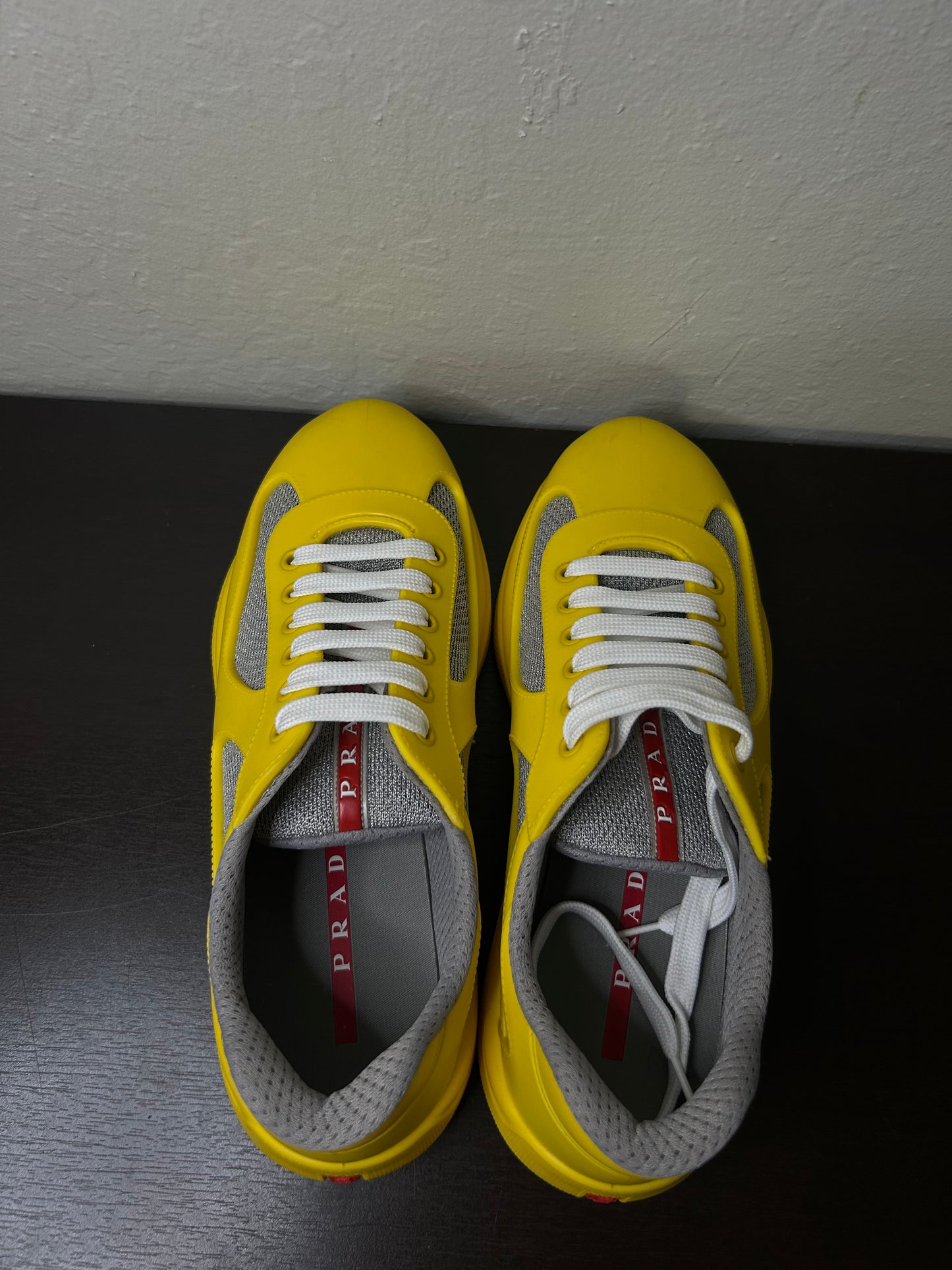 Prada Yellow Rubber American Cups