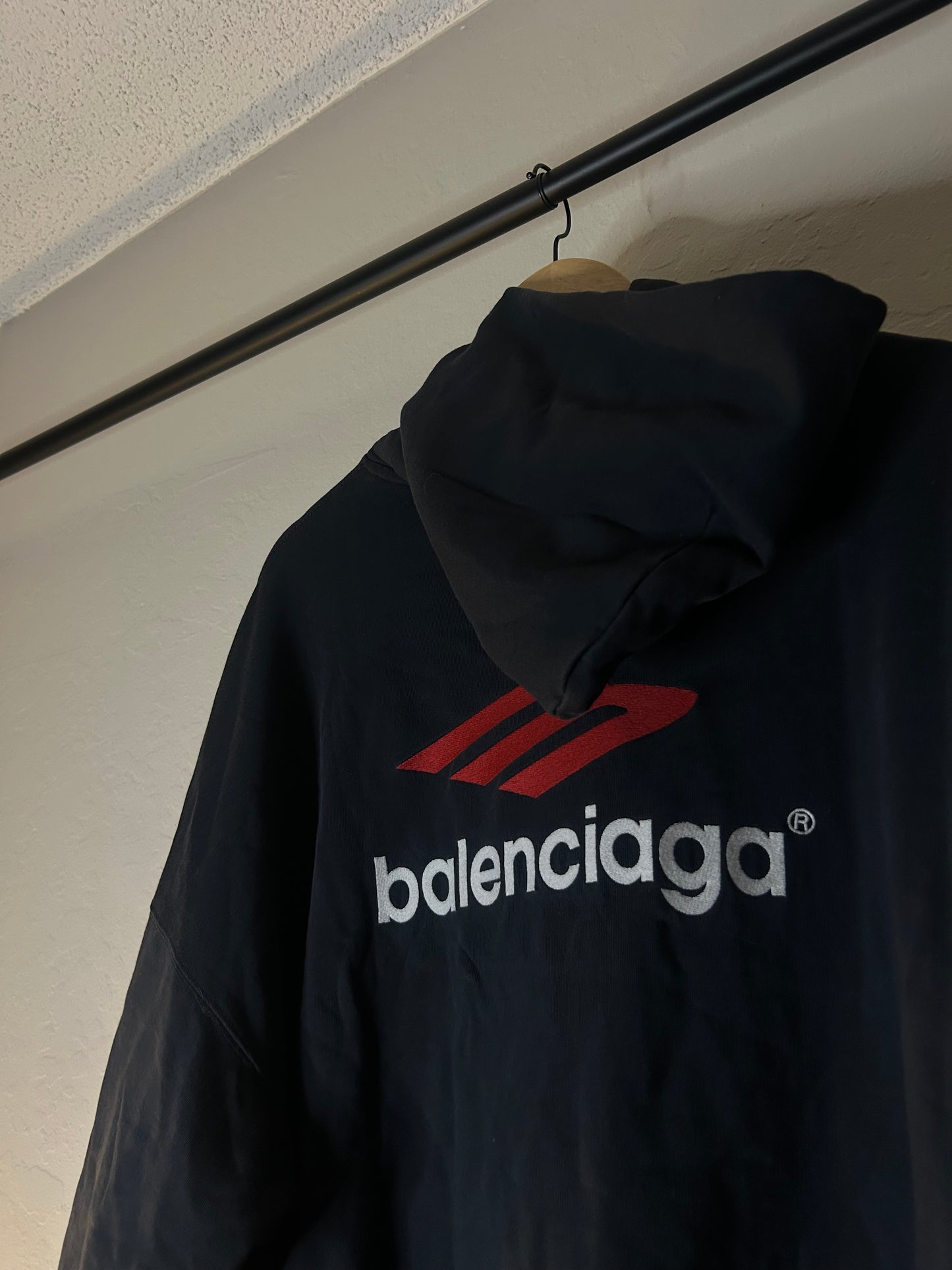 Balenciaga 3B Sporty Icon Hoodir