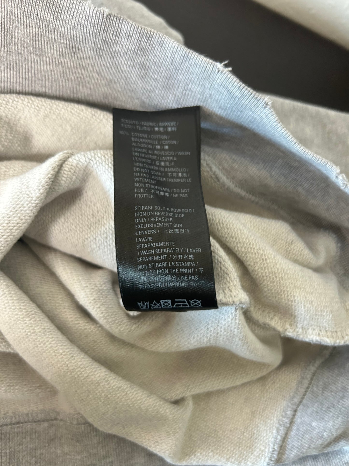 Balenciaga Grey FBI Crewneck