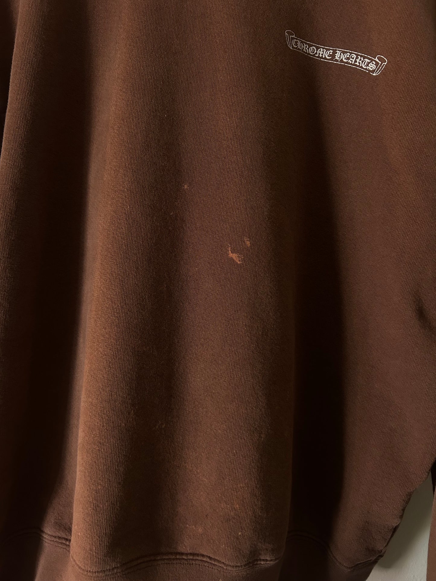 Chrome Hearts Matty Boy Brown Structure Crewneck