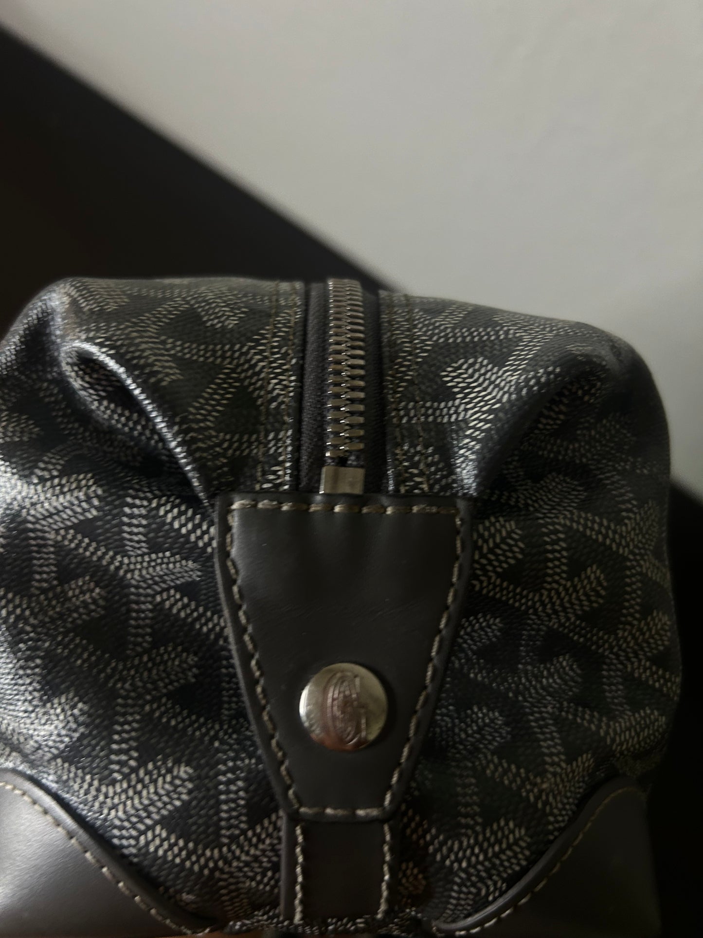 Goyard Grey Toiletry Bag