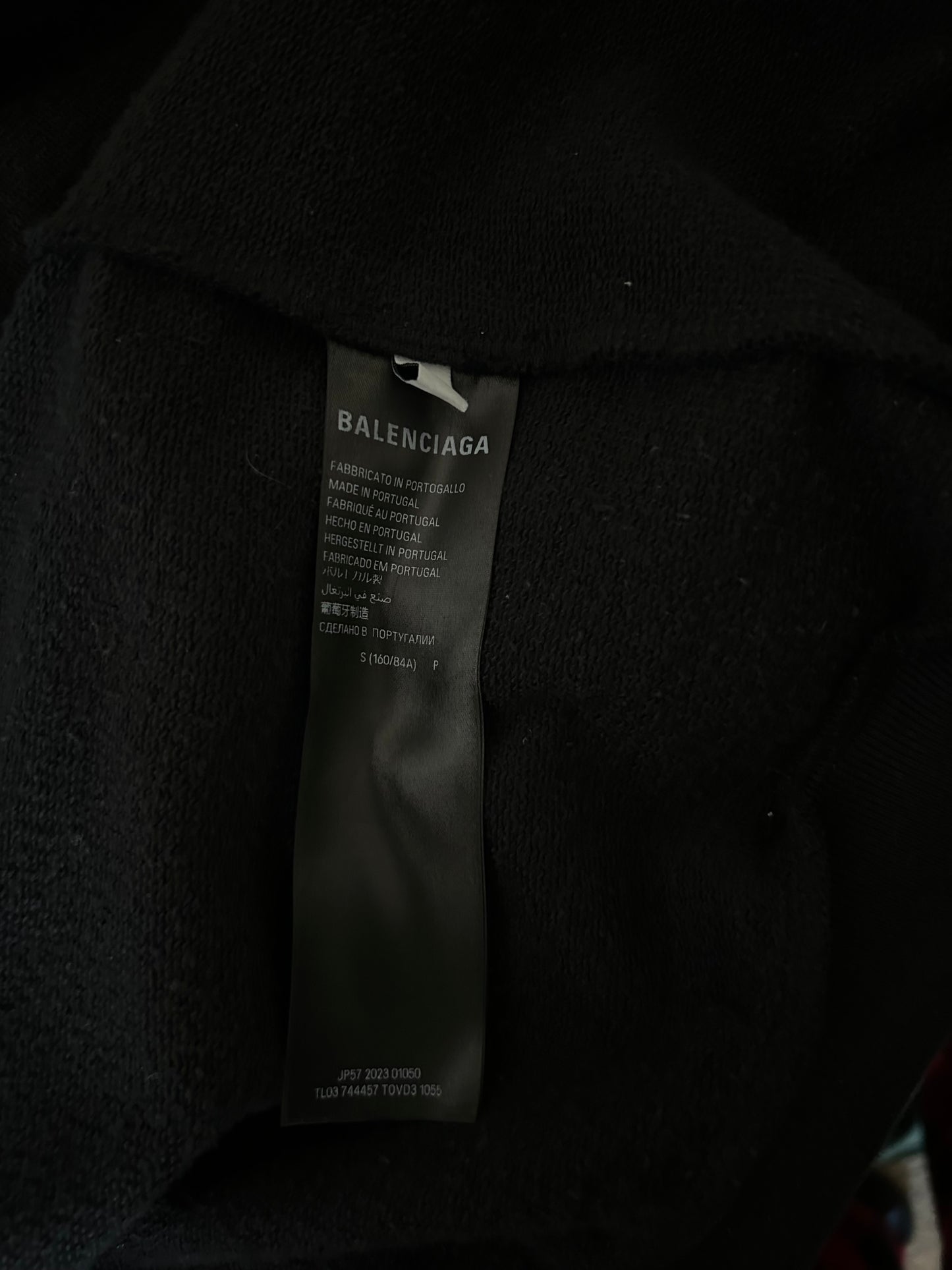 Balenciaga Sticky Note Zip Up