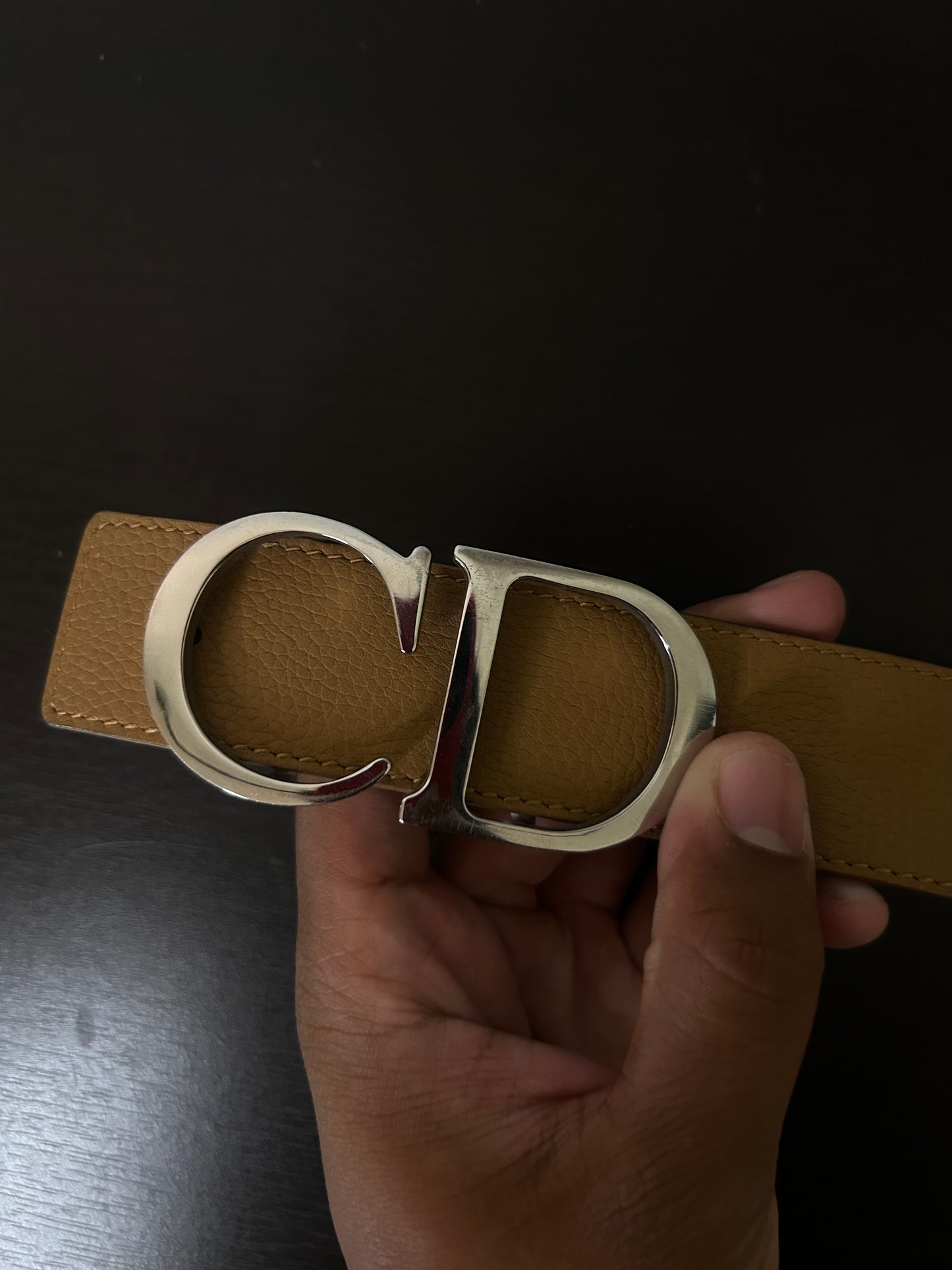 Christian Dior CD Buckle Belt