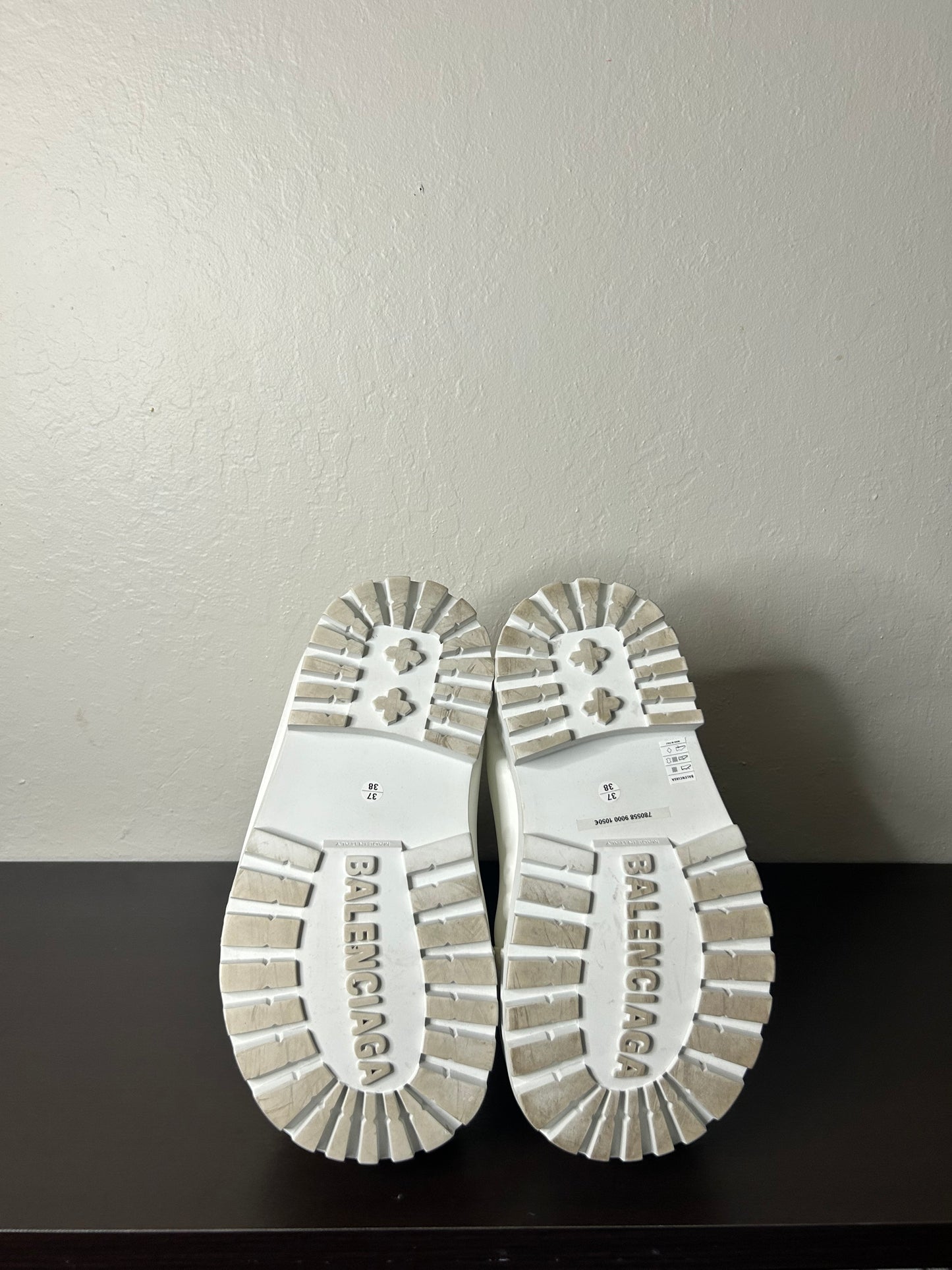 Balenciaga White Ski Boots