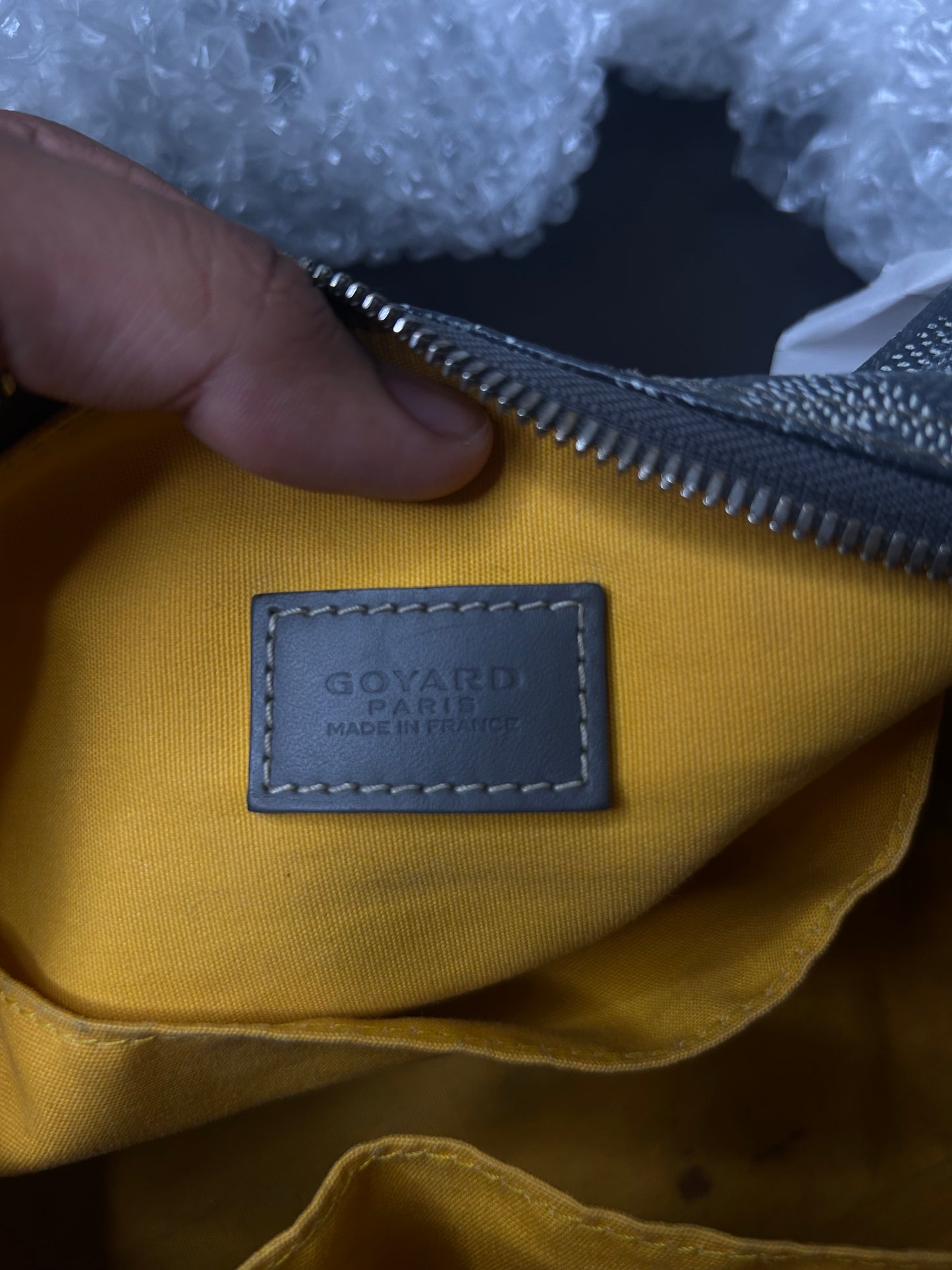 Goyard Grey Toiletry Bag