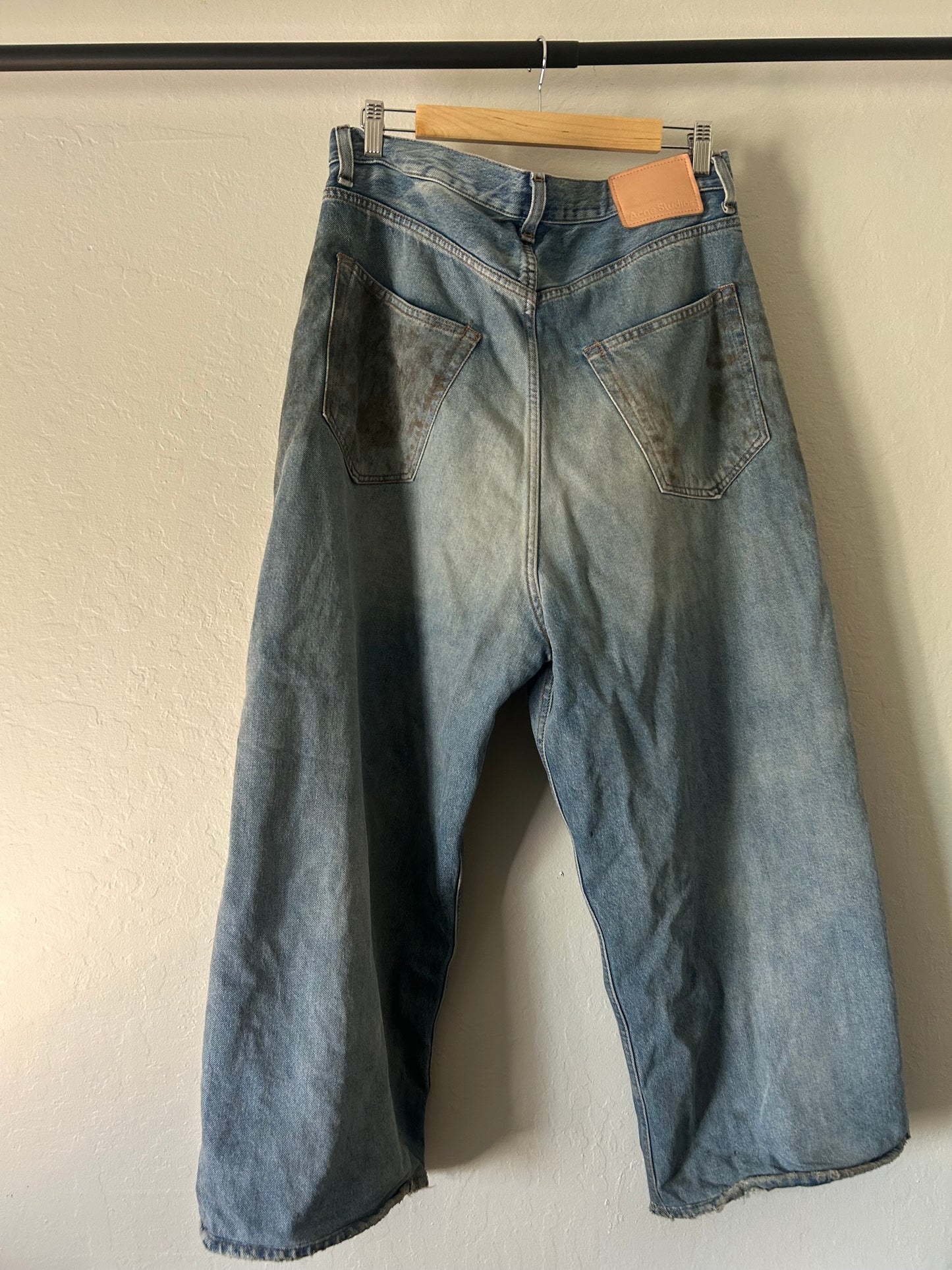 Acne Studios 2021M Super Baggy Mud Wash Jeans