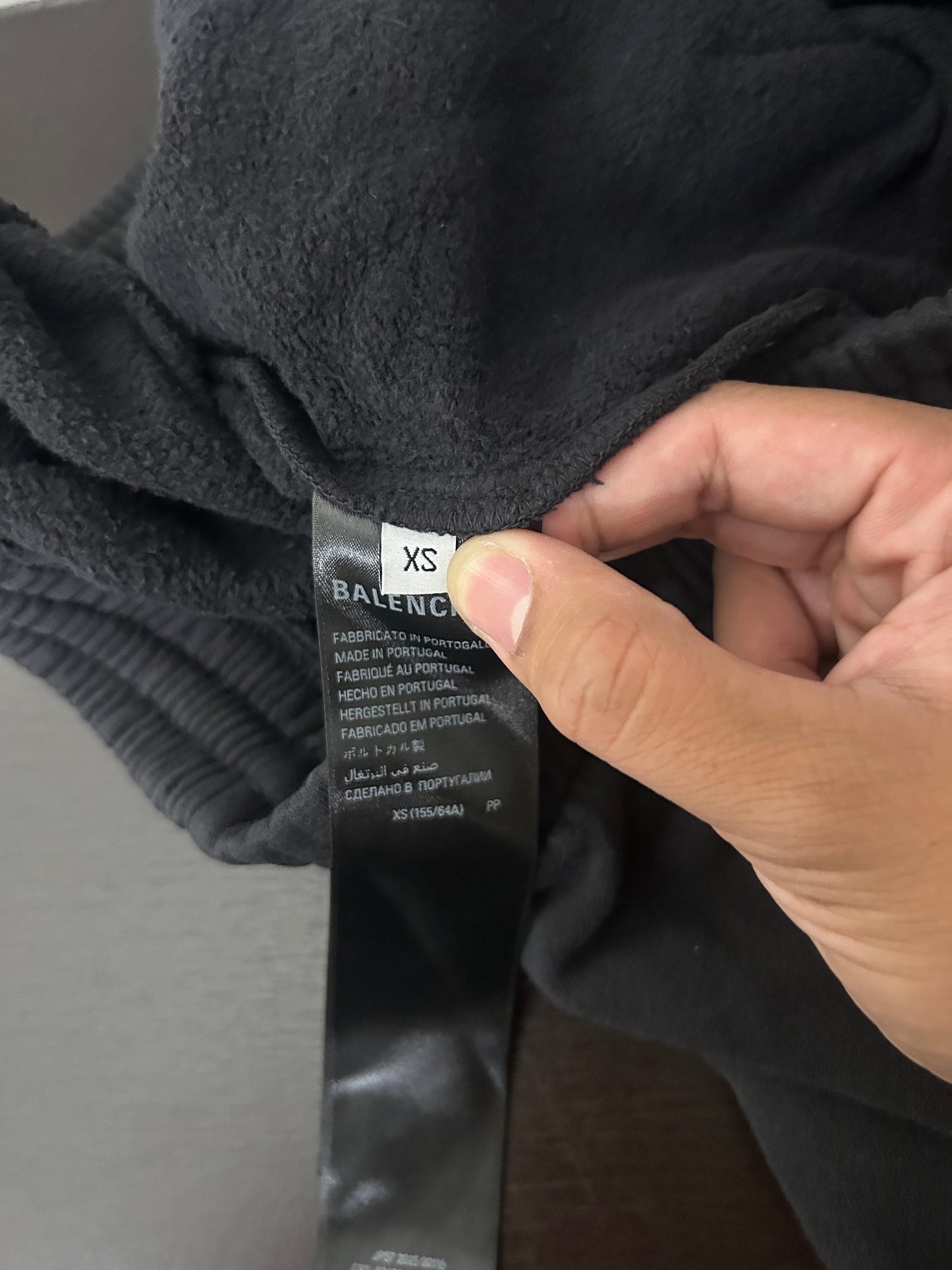 Balenciaga Blue Motif Shorts