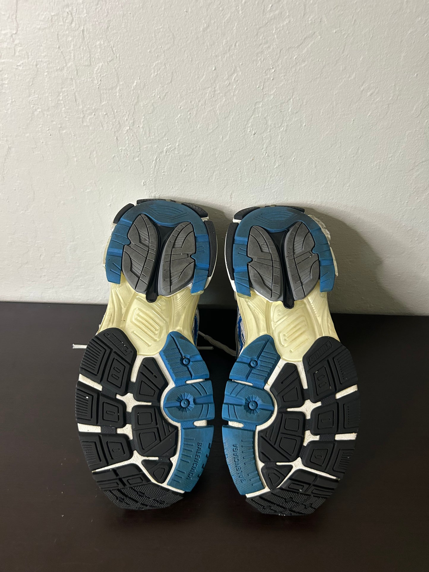 Balenciaga Blue and White Runner