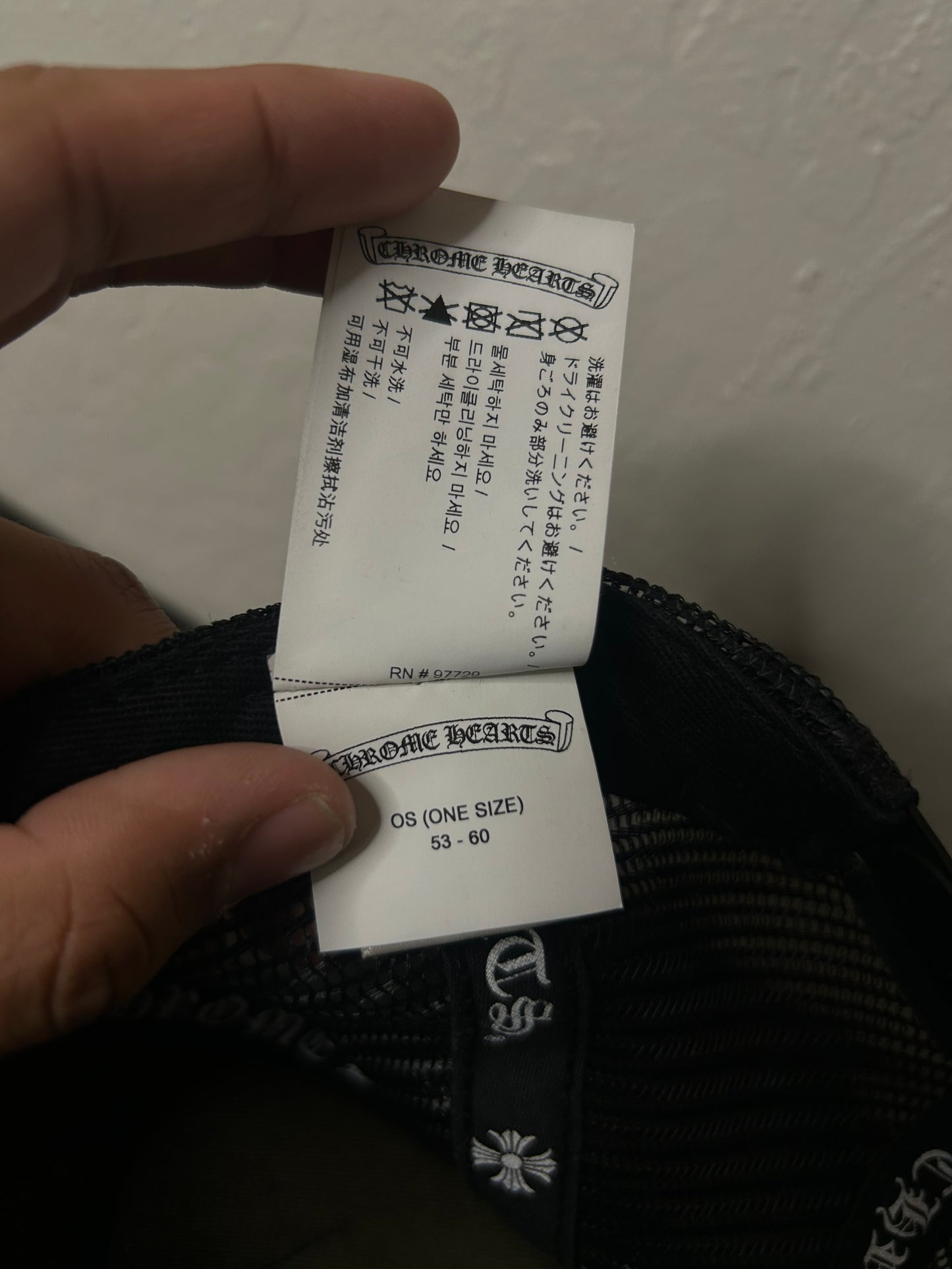 Vintage Chrome Hearts Trucker