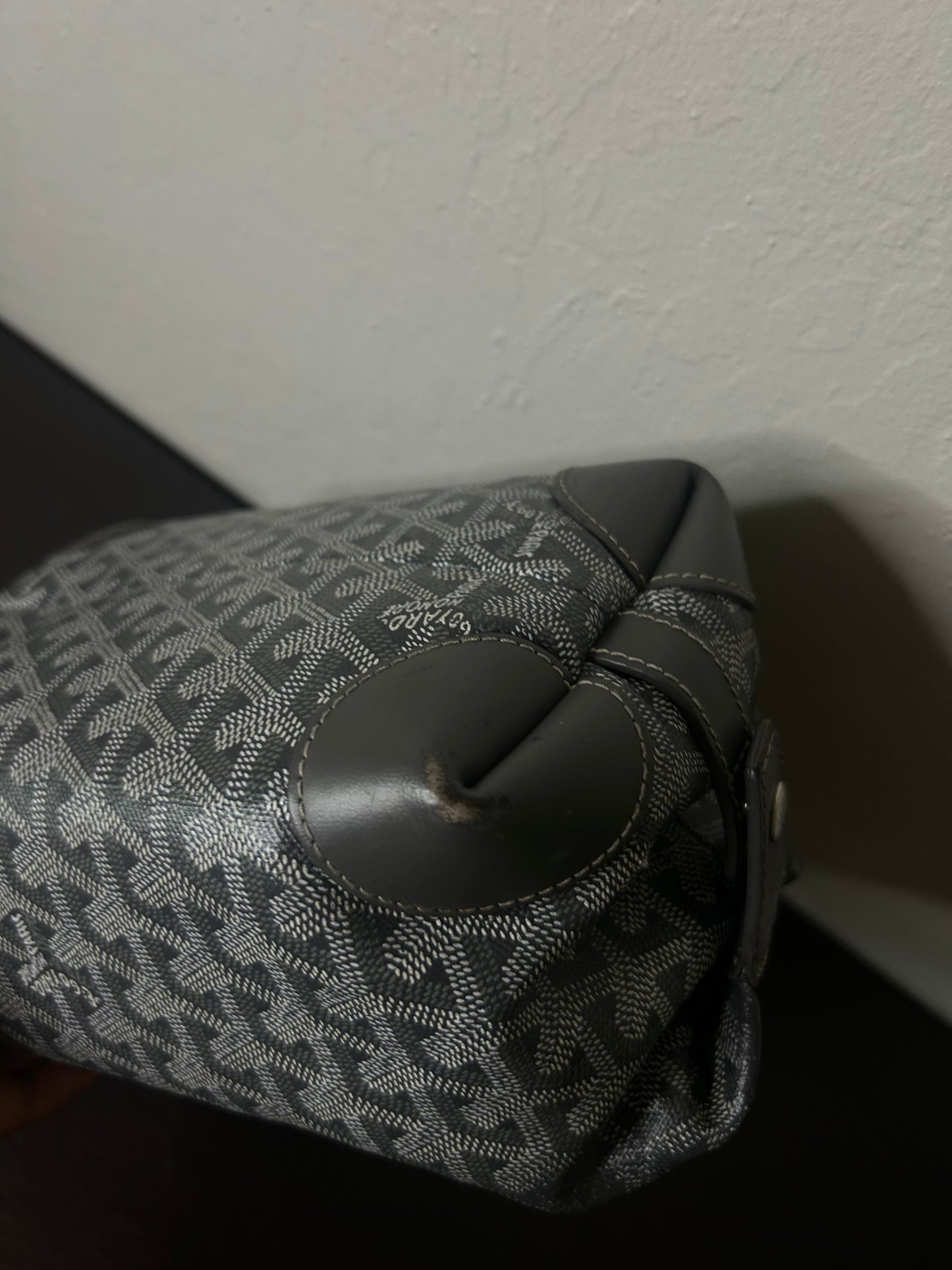 Goyard Grey Toiletry Bag