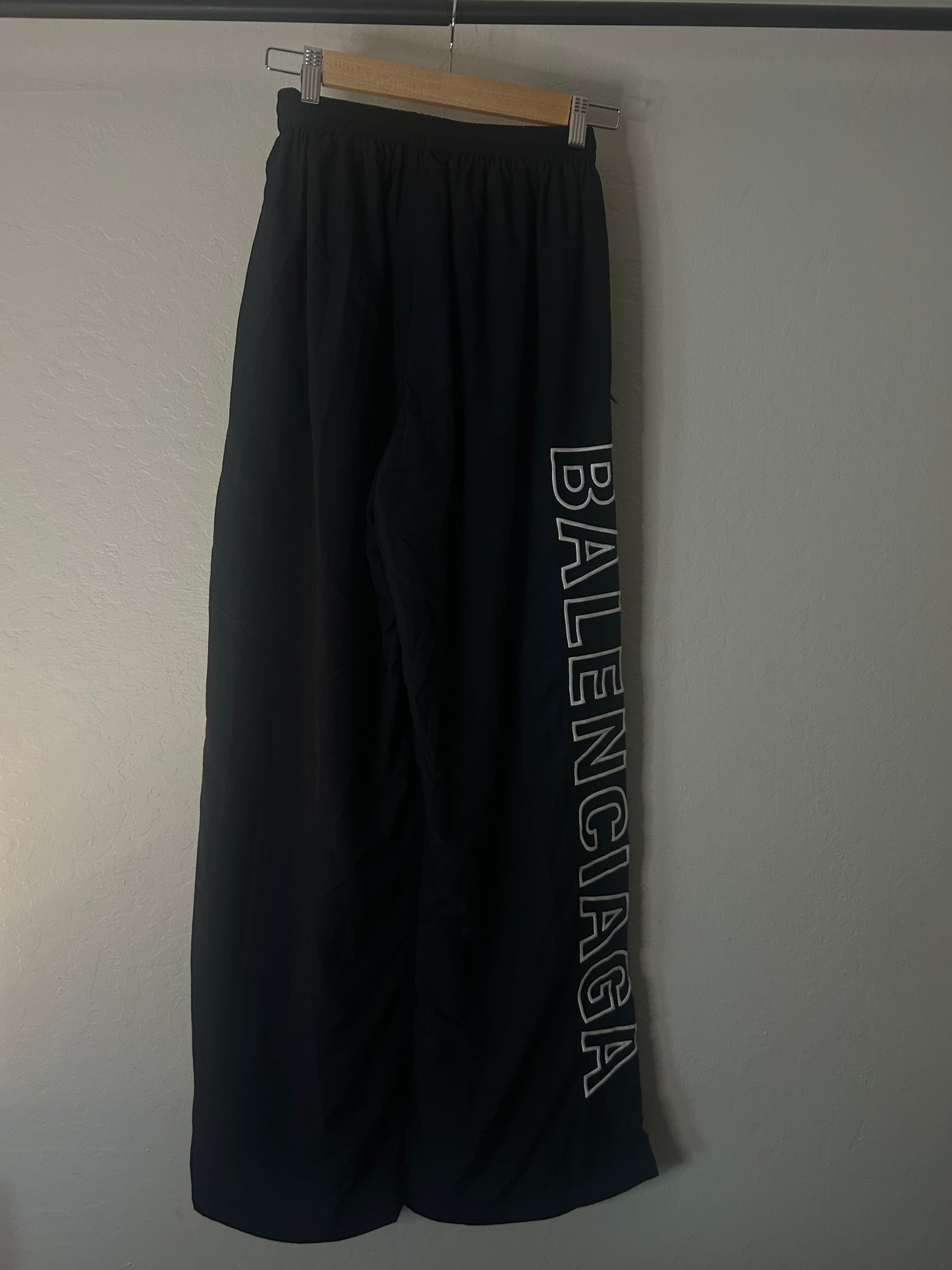 Balenciaga Spell out Track Pants