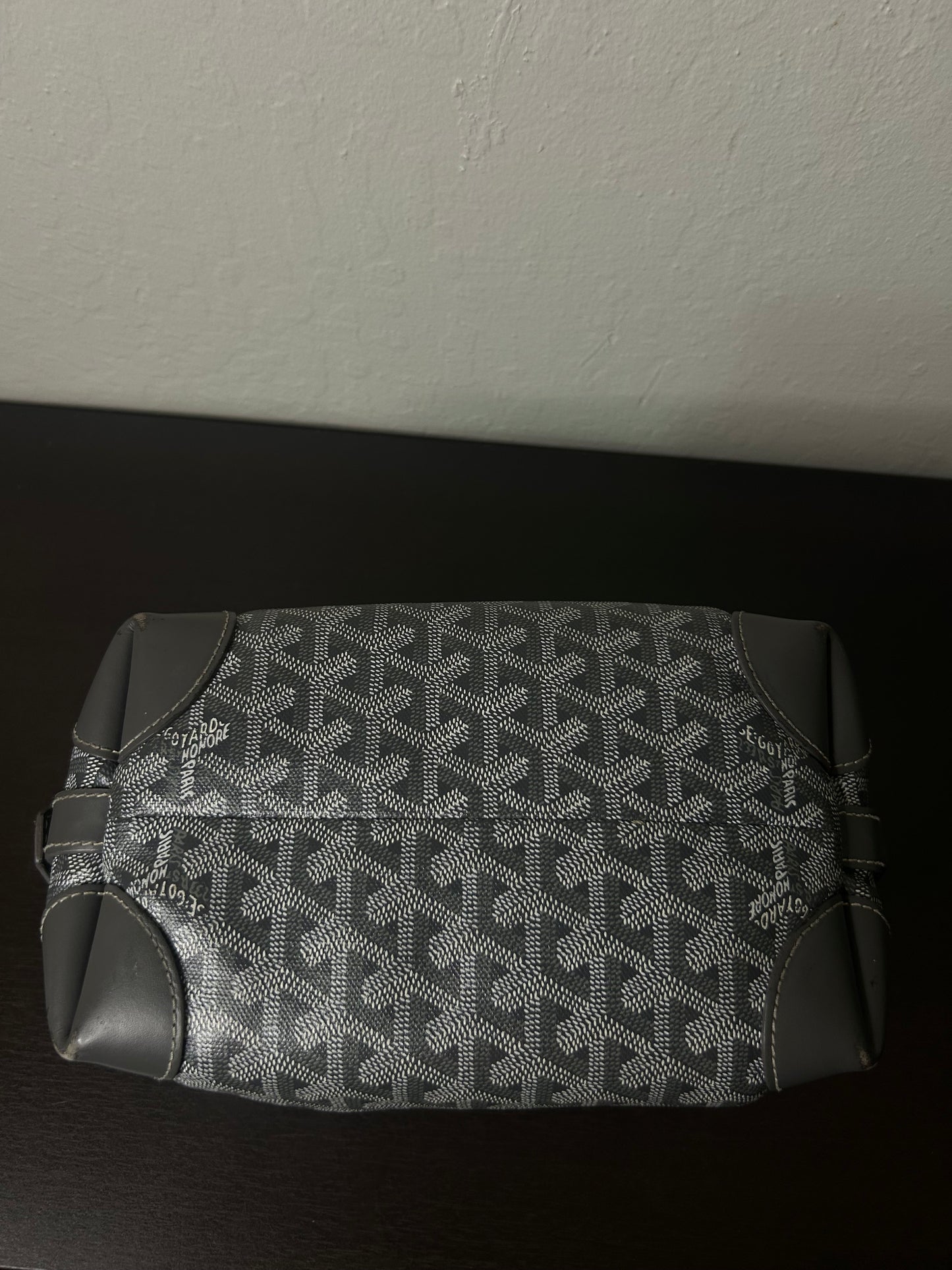Goyard Grey Toiletry Bag
