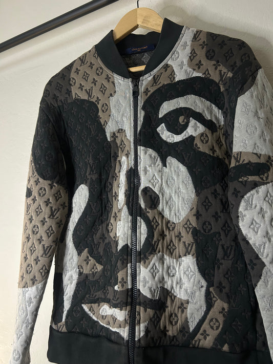 Louis Vuitton Kid Super Face Bomber Jacket