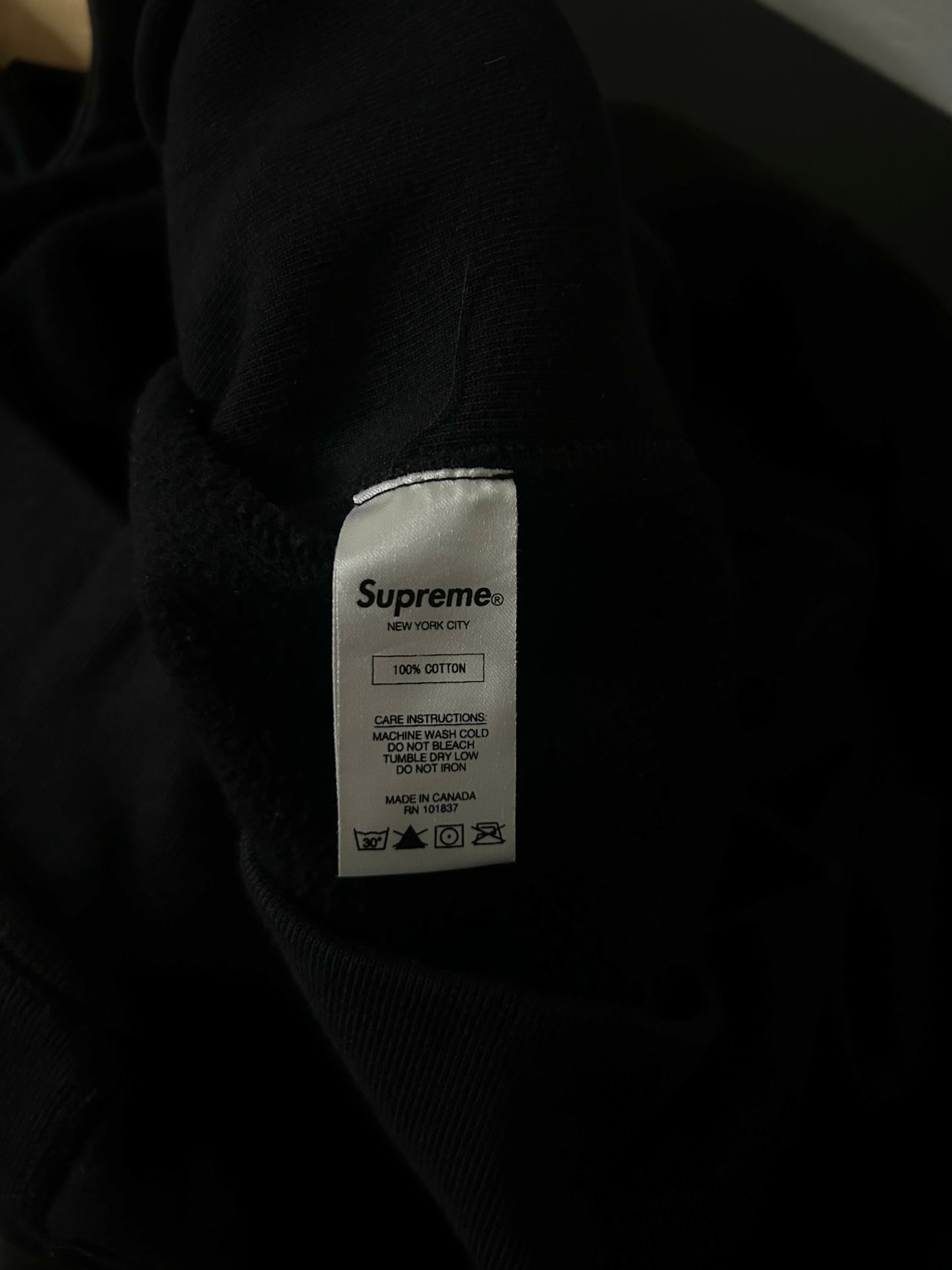 Supreme Black Bandana Box Logo