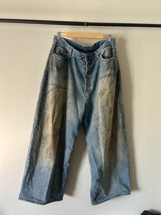 Acne Studios 2021M Super Baggy Mud Wash Jeans