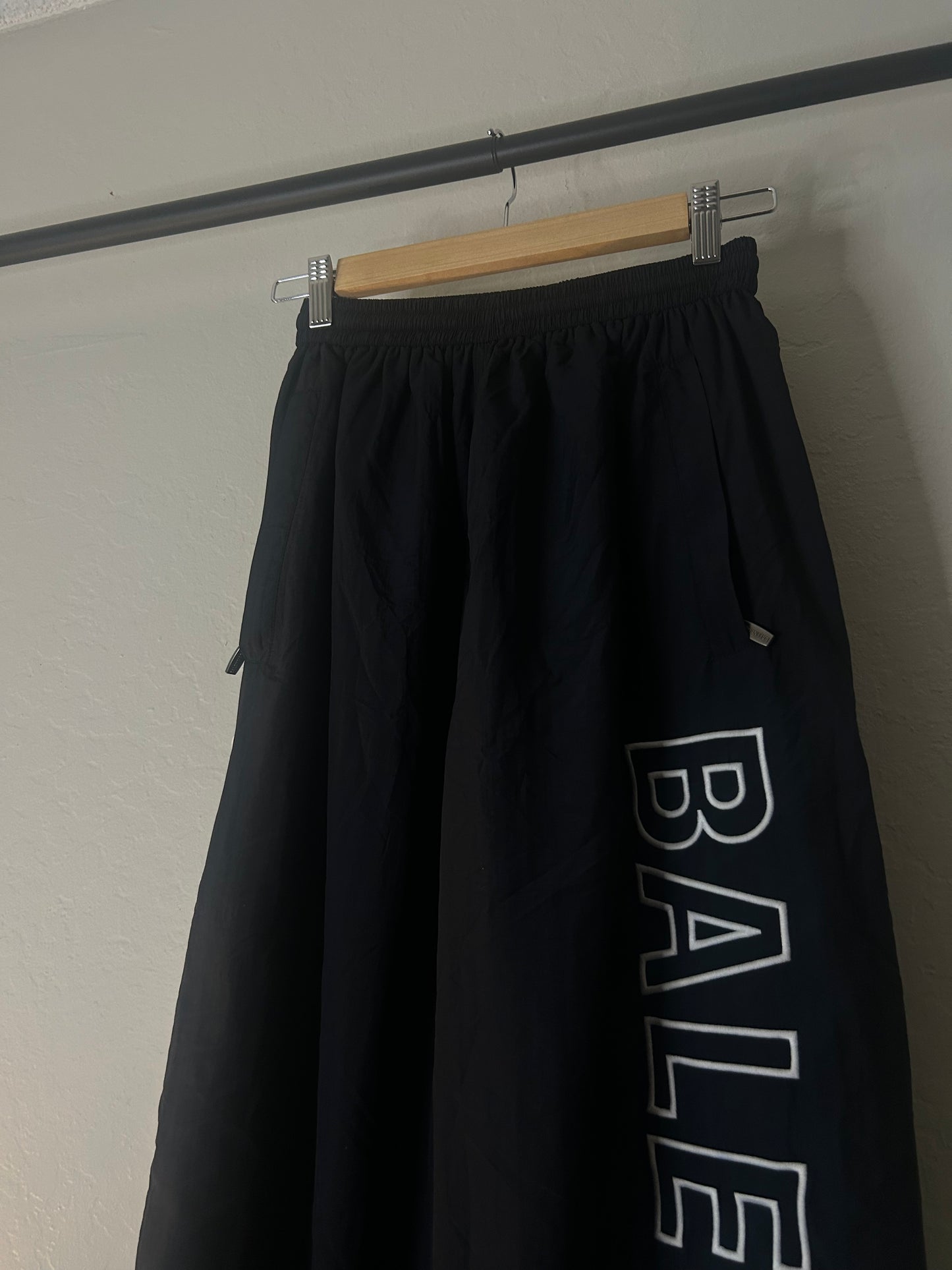 Balenciaga Spell out Track Pants
