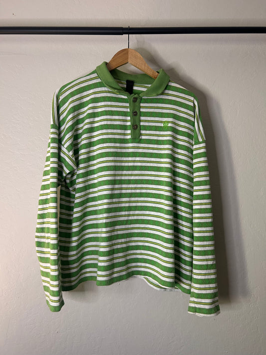 Chrome Hearts Green Rugby Polo