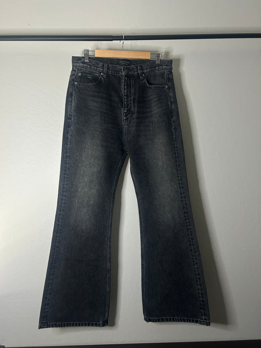 Balenciaga Black Garde Robe Jeans