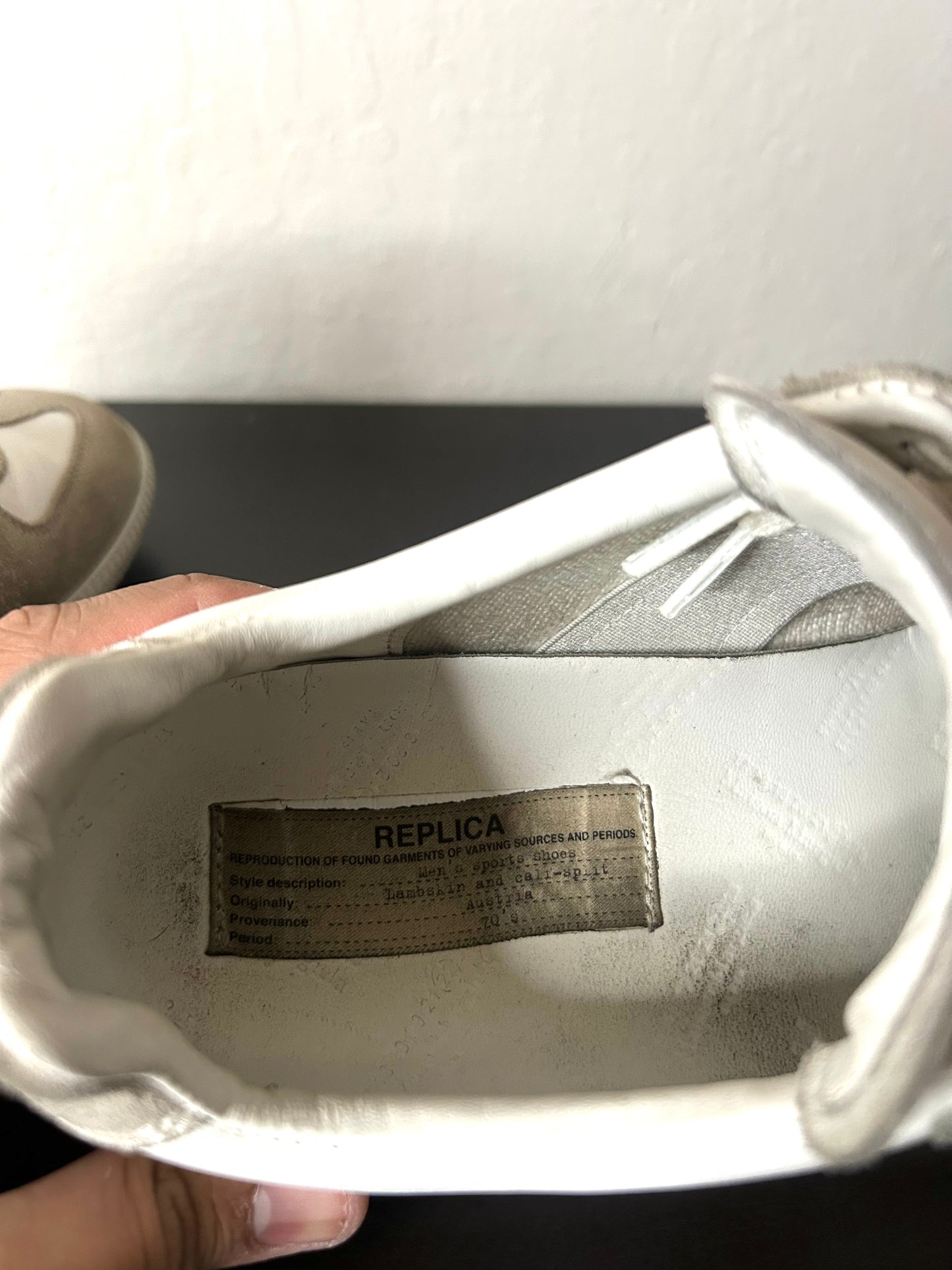 White Maison Margiela GATs