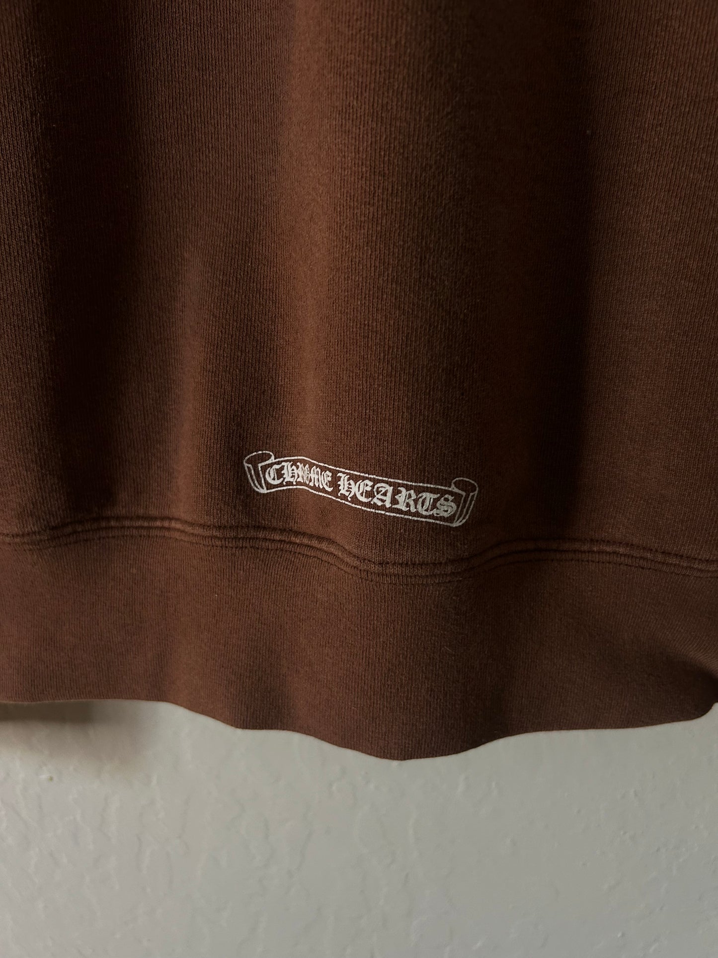 Chrome Hearts Matty Boy Brown Structure Crewneck