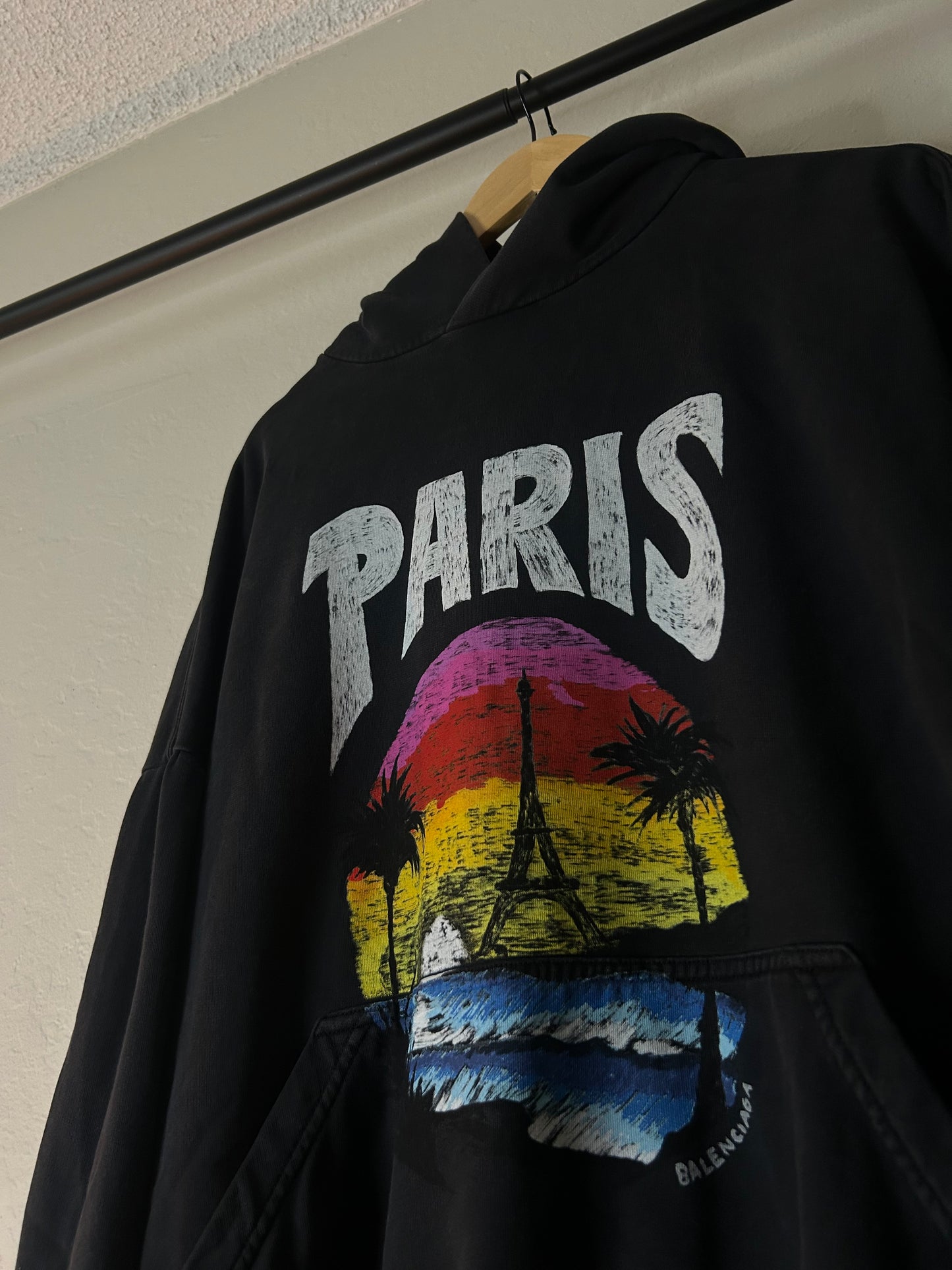 Balenciaga Tropical Paris Hoodie