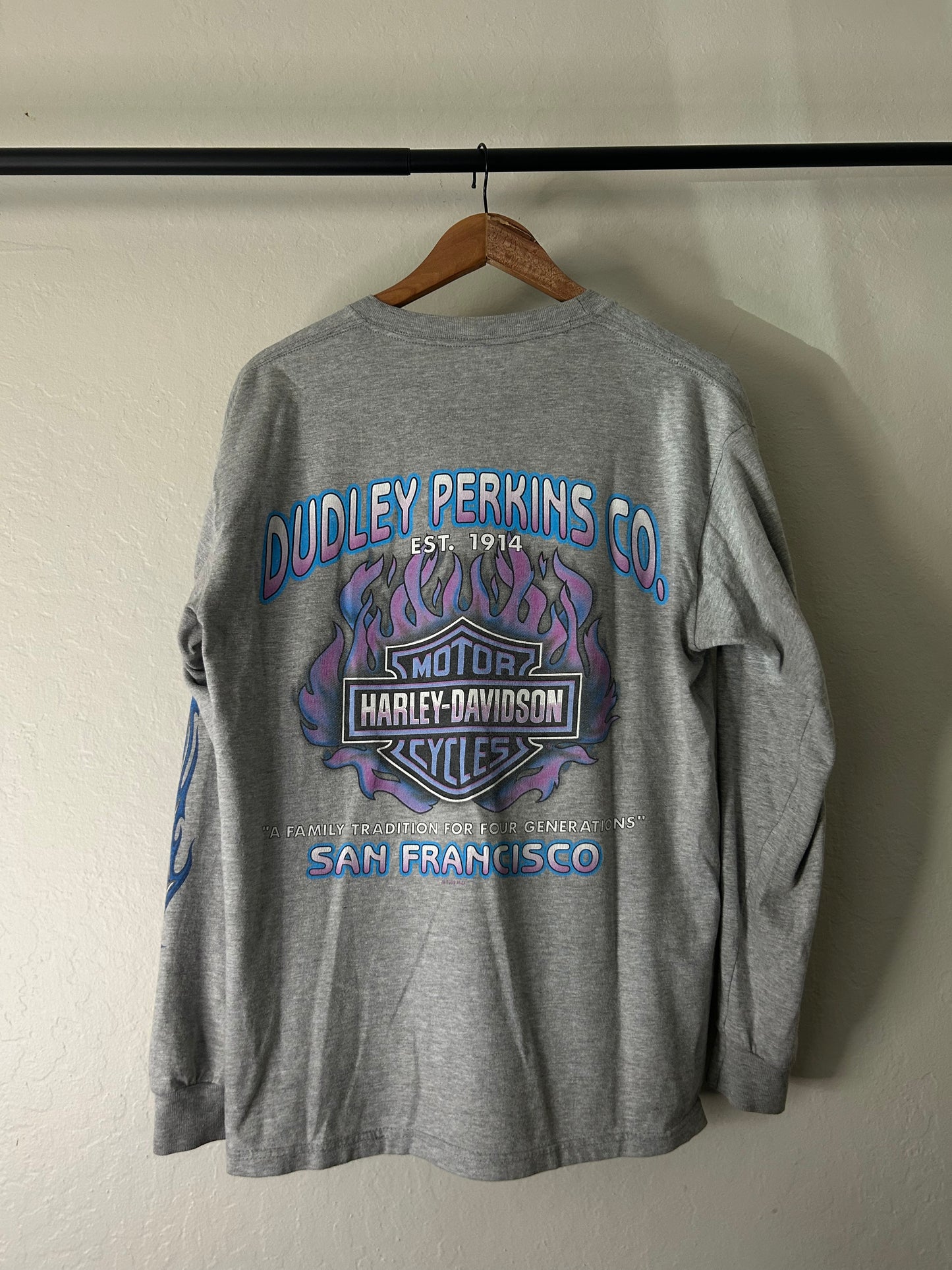 Vintage Harley SF Flame Tee