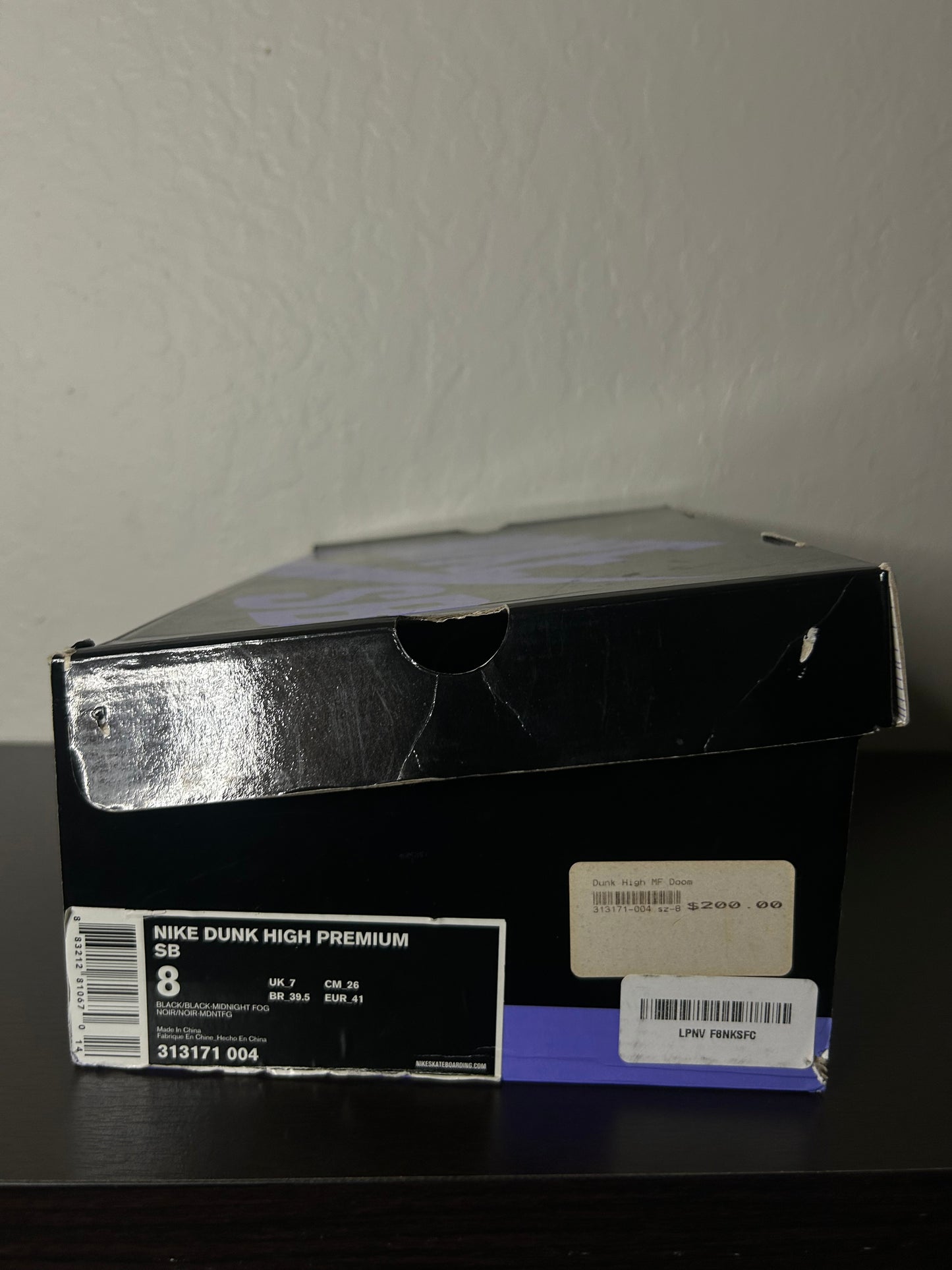 Nike x MF Doom Dunk High