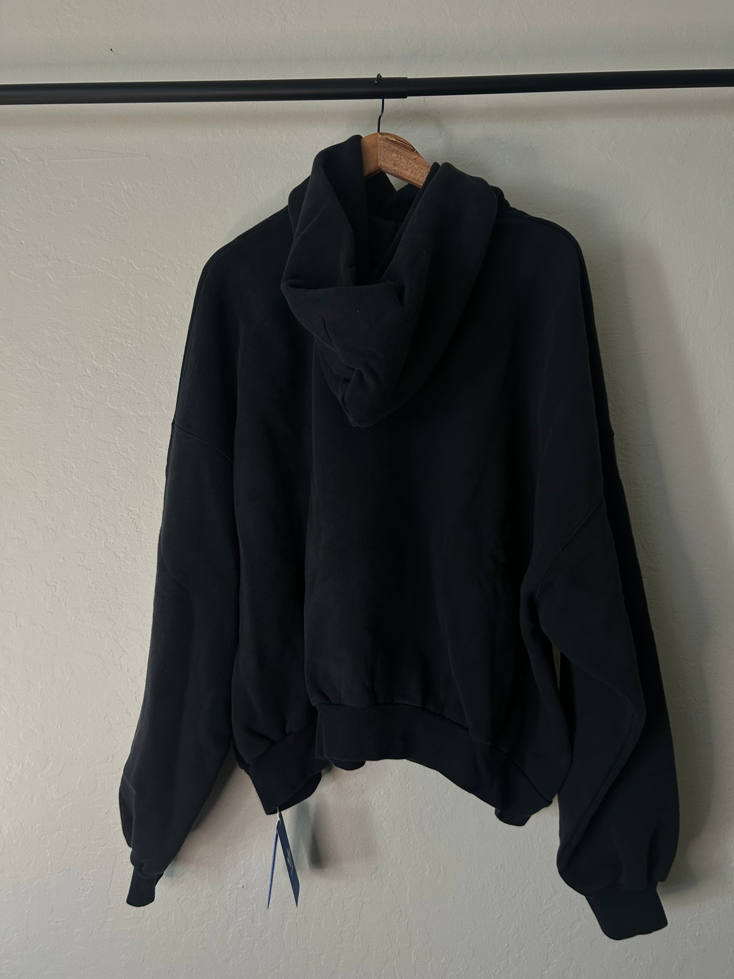 Balenciaga Adidas Black Pullover Hoodie