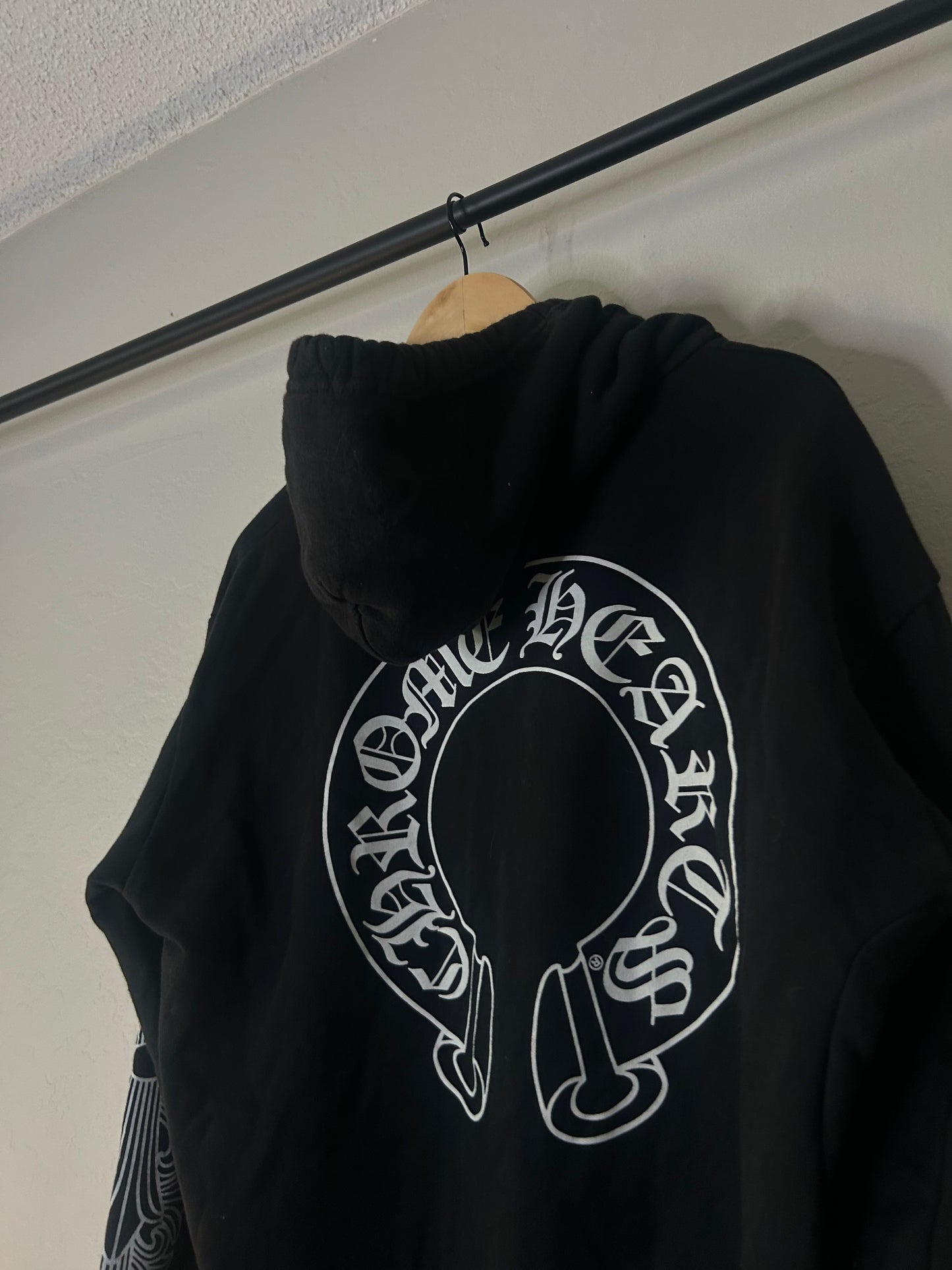 Chrome Hearts Black Floral Hoodie